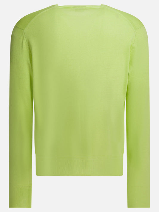 Maglioni girocollo Solid colour  Verde - Tom Ford Uomo | VIETTI Online Store | 2
