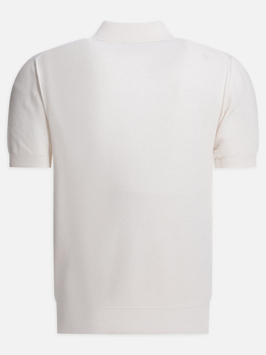 Polo con bottoni Solid colour  Bianco - Tom Ford Uomo | VIETTI Online Store | 2
