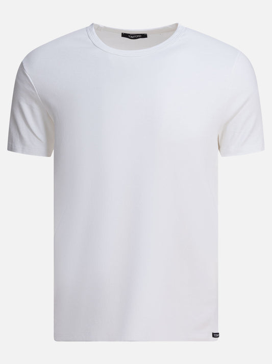 T-shirt intime Solid colour  Bianco - Tom Ford Uomo | PLP | VIETTI Online Store 
