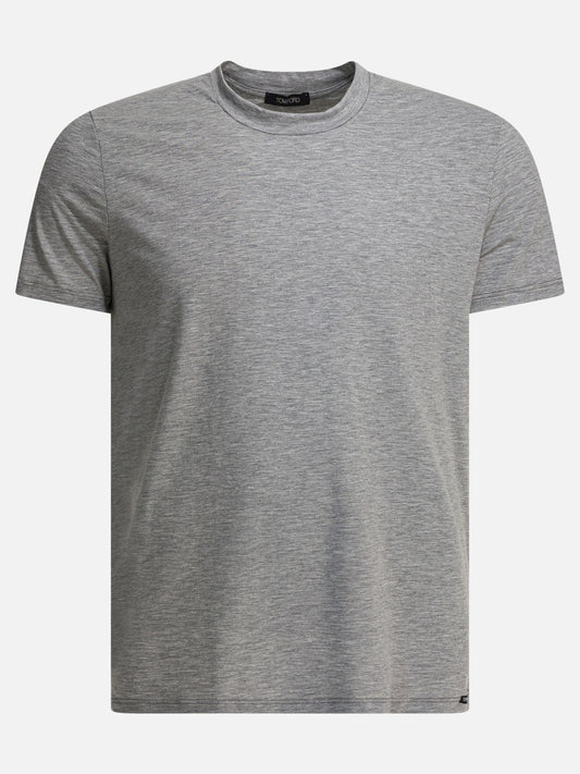 T-shirt intime Solid colour  Grigio - Tom Ford Uomo | PLP | VIETTI Online Store 
