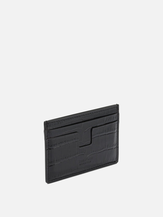 Portacarte 100% calf leather - 100 sheep leather  Marrone - Tom Ford Uomo | PDP | VIETTI Online Store | 2
