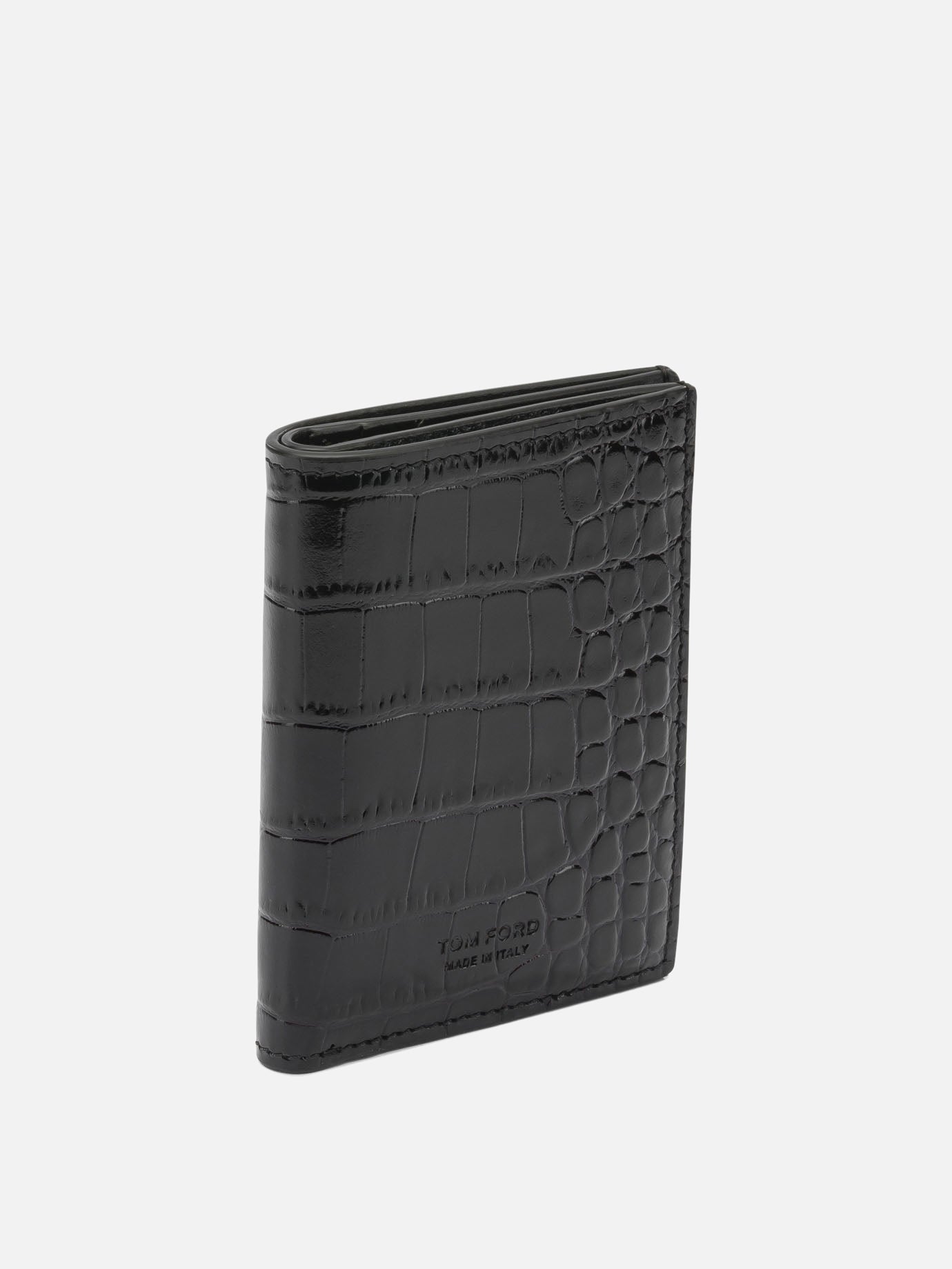 Portacarte 100% calf leather - 100 sheep leather  Marrone - Tom Ford Uomo | PDP | VIETTI Online Store | Zoom-Modal_2
