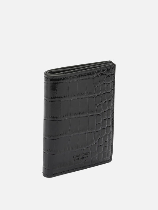 Portacarte 100% calf leather - 100 sheep leather  Marrone - Tom Ford Uomo | PDP | VIETTI Online Store | 2

