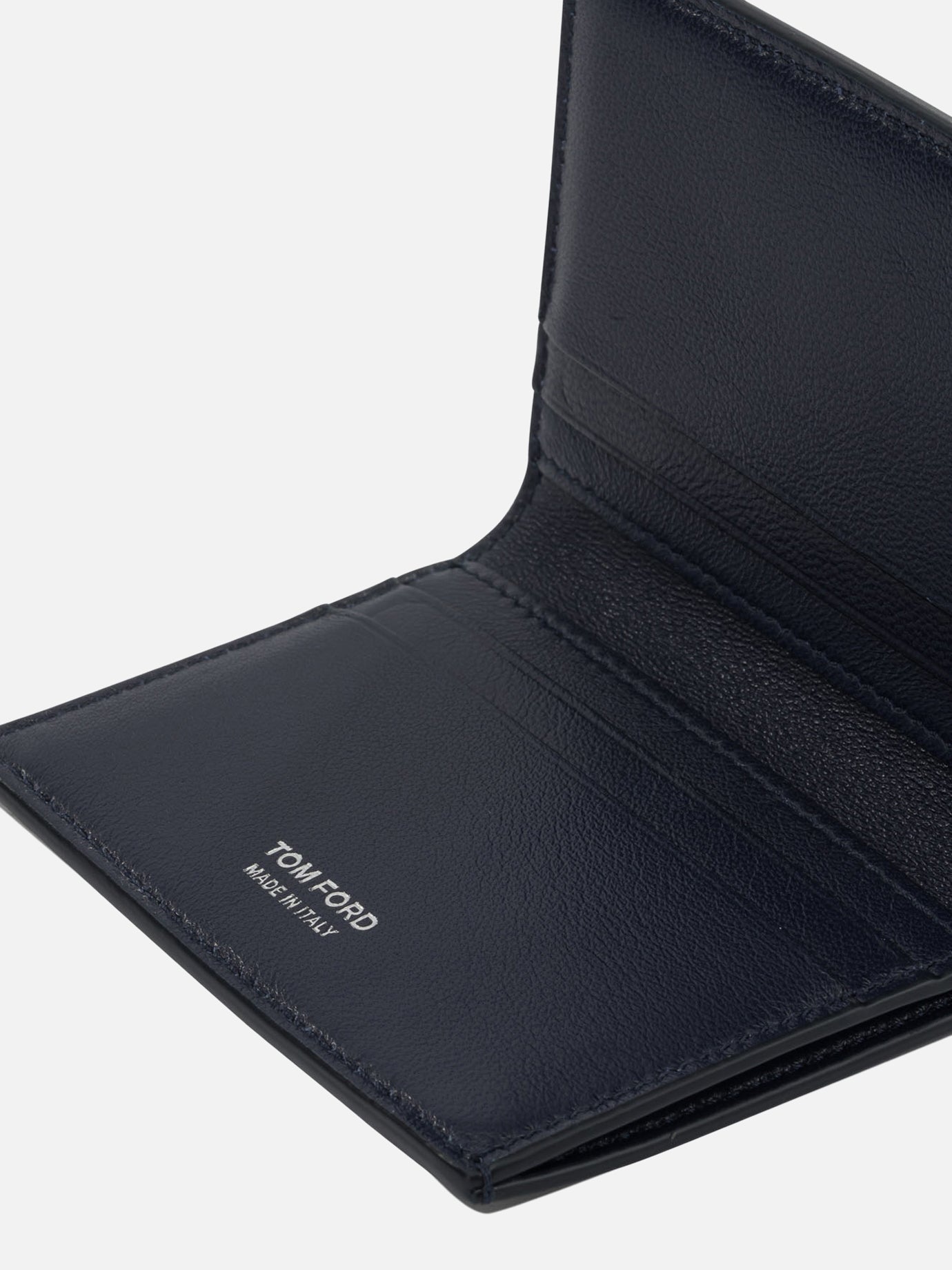 Portacarte 100% calf leather  Blu - Tom Ford Uomo | PDP | VIETTI Online Store | Zoom-Modal_4
