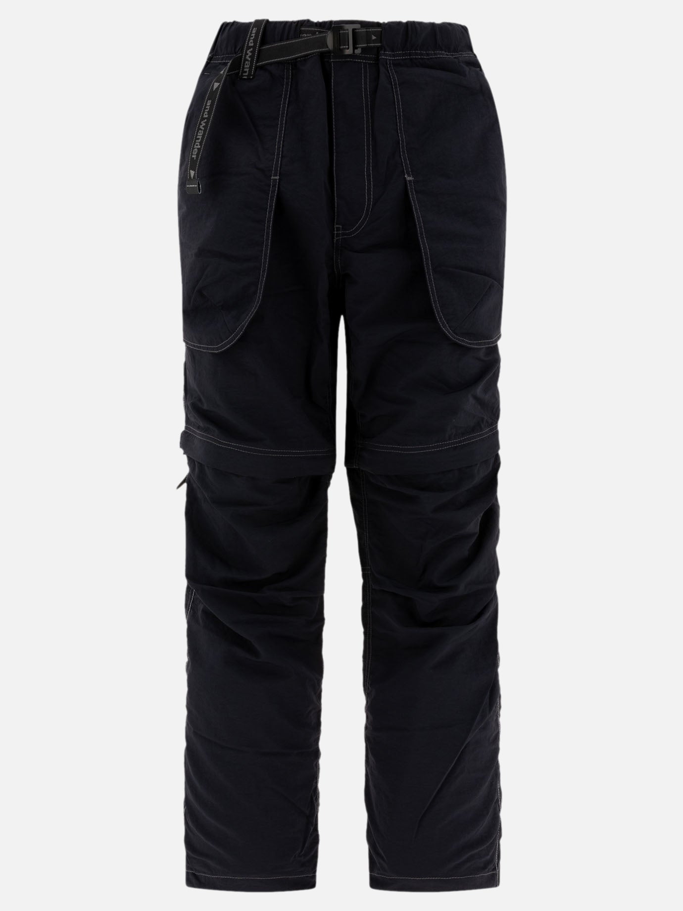 and Wander "NY Taffeta Hiker 2Way" trousers Black