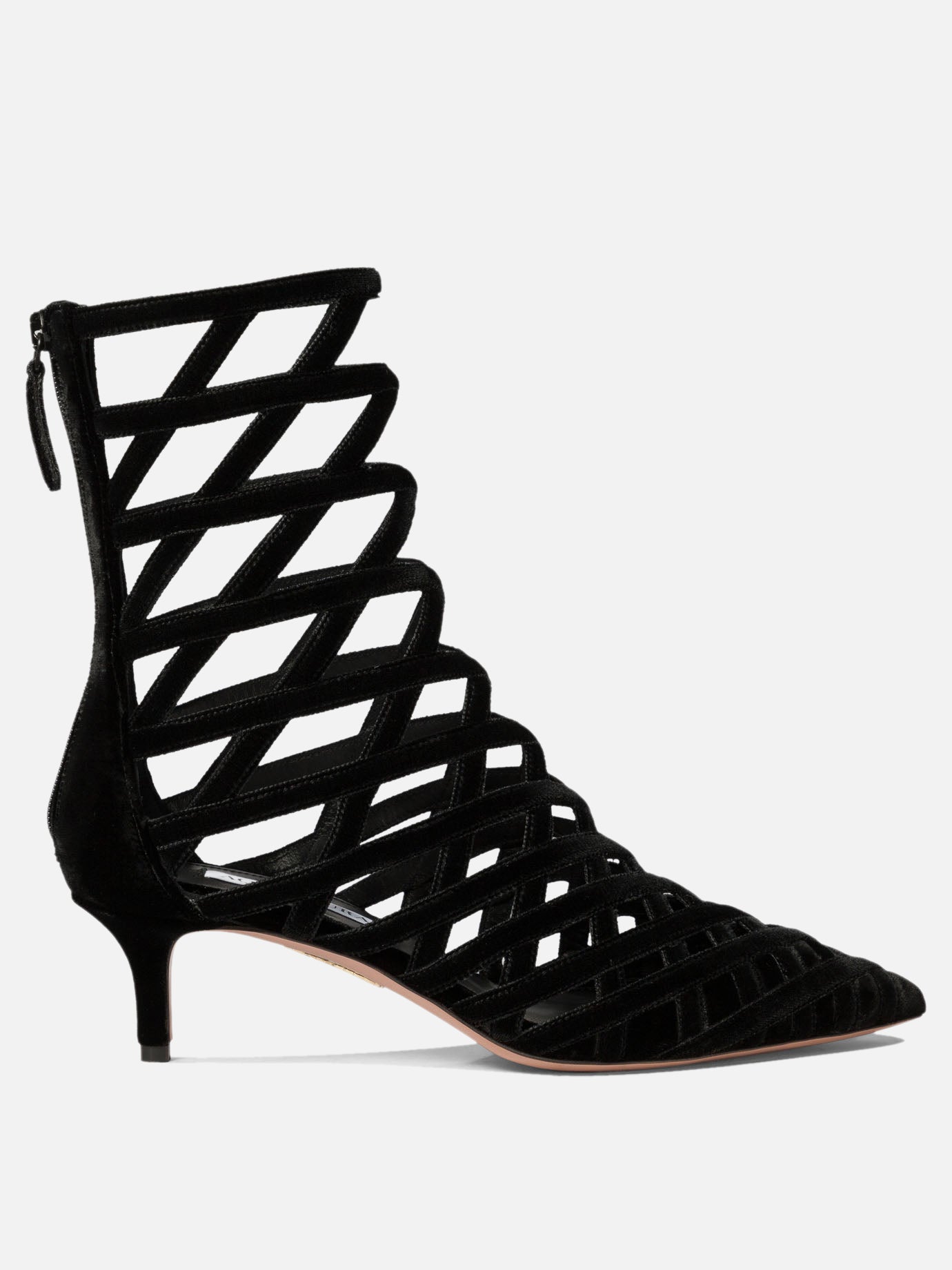 Aquazzura "Romance 50" ankle boots Black