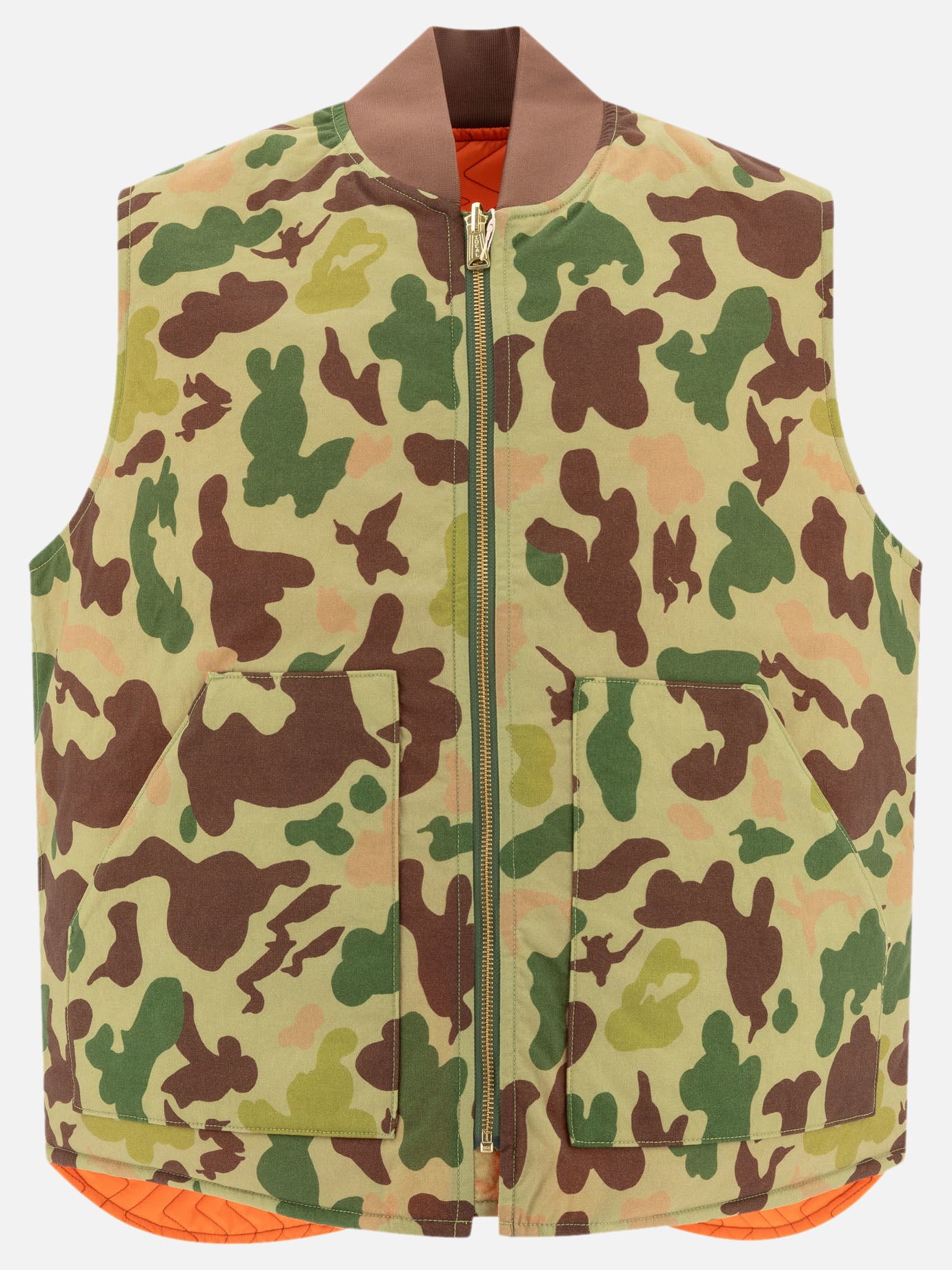Vest jackets Camouflage  Green - Beams Plus Men | PDP | VIETTI Online Store | thumbnail