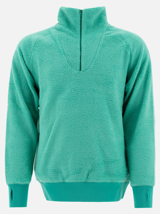Maglioni con mezza zip Solid colour  Verde - Beams Plus Uomo | PLP | VIETTI Online Store 
