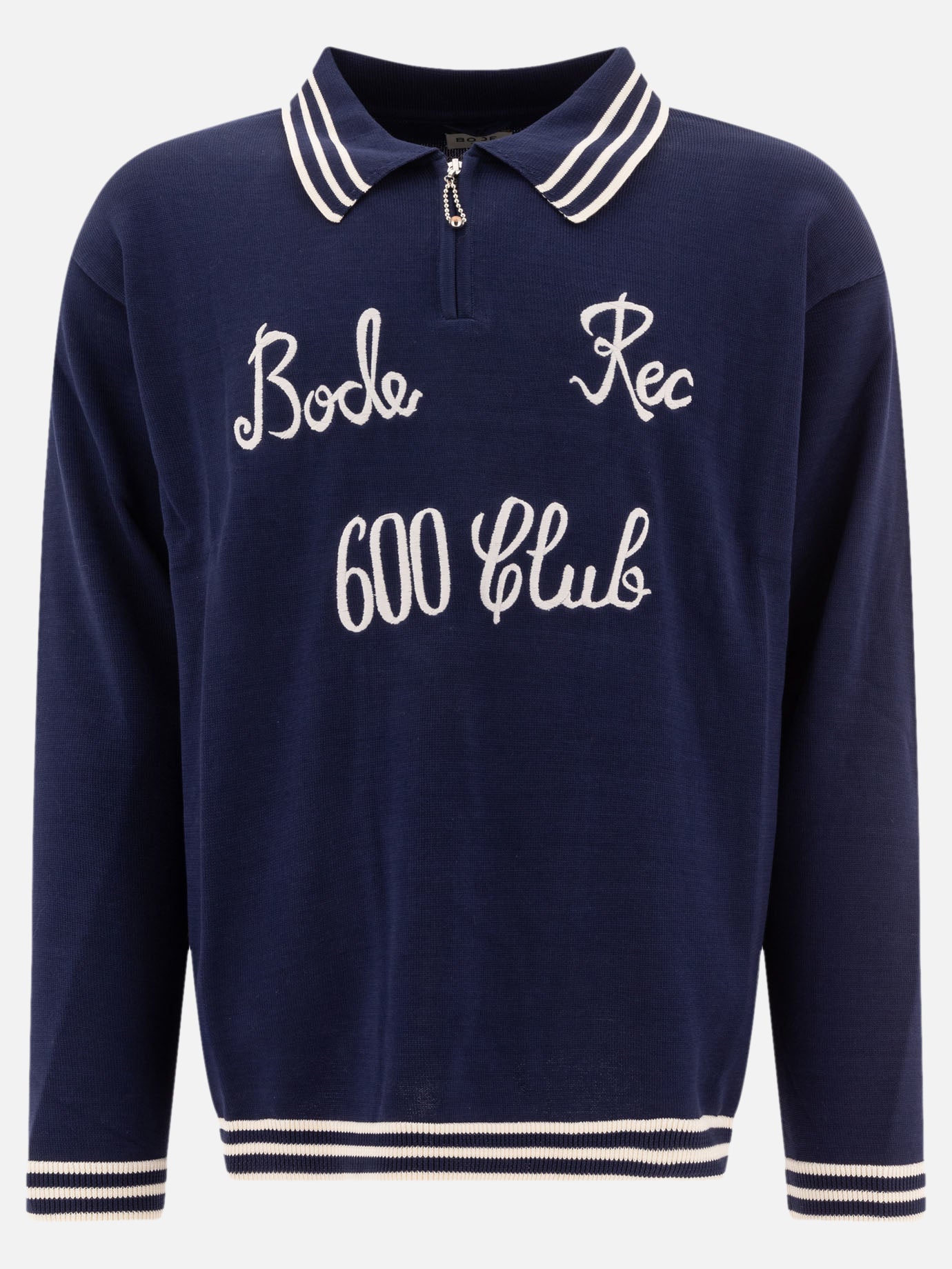 Bode "Club" polo shirt Blue