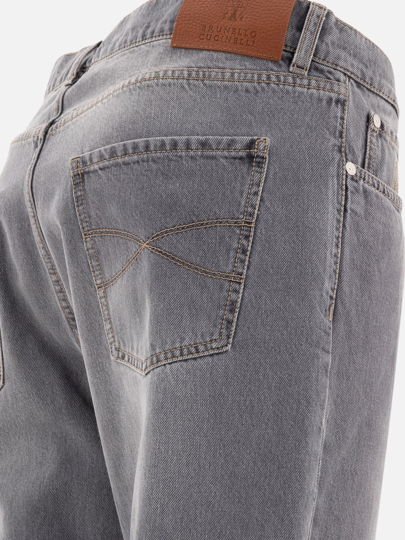 Brunello Cucinelli "Iconic Fit" jeans Grey