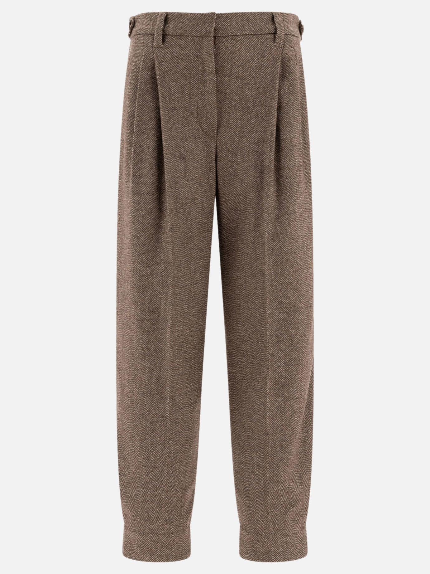 Brunello Cucinelli "Baggy Sartorial" trousers Brown