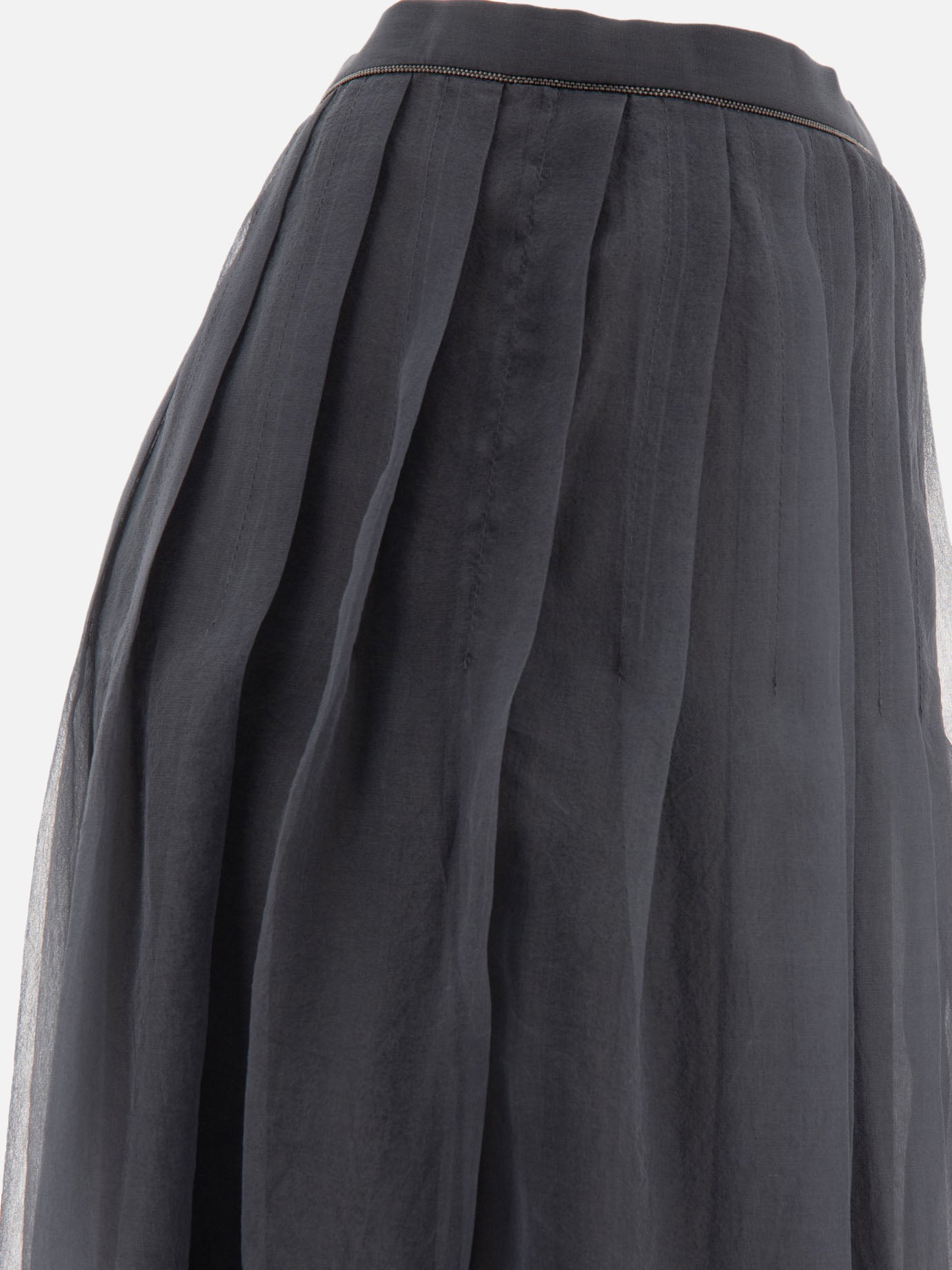 "Pleated Midi" skirt