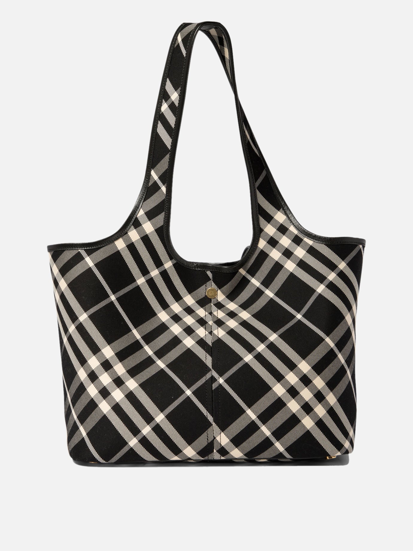 Burberry "Check Small" tote bag Black