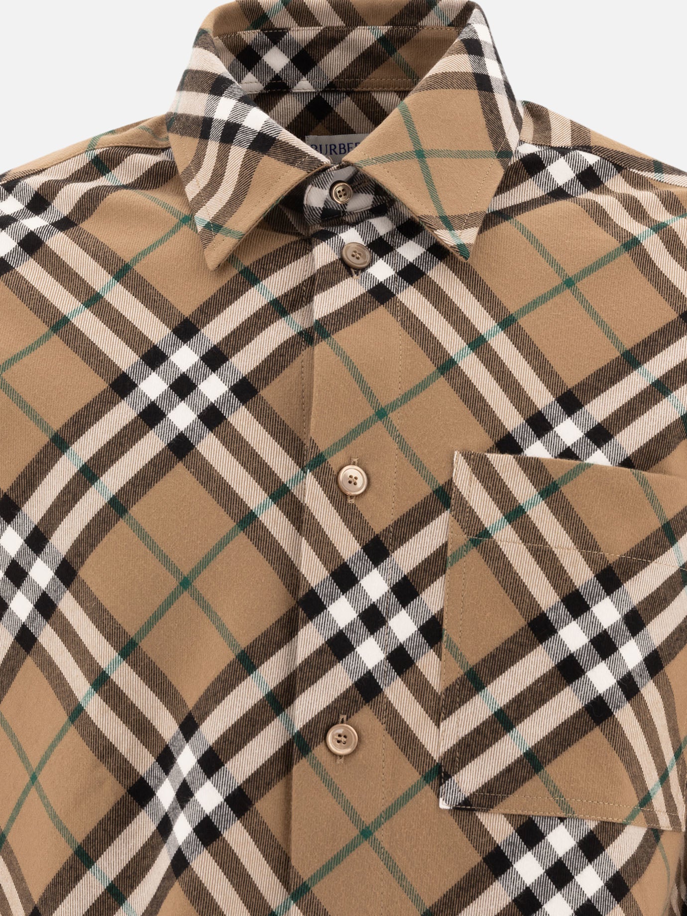 Burberry Check shirt Beige