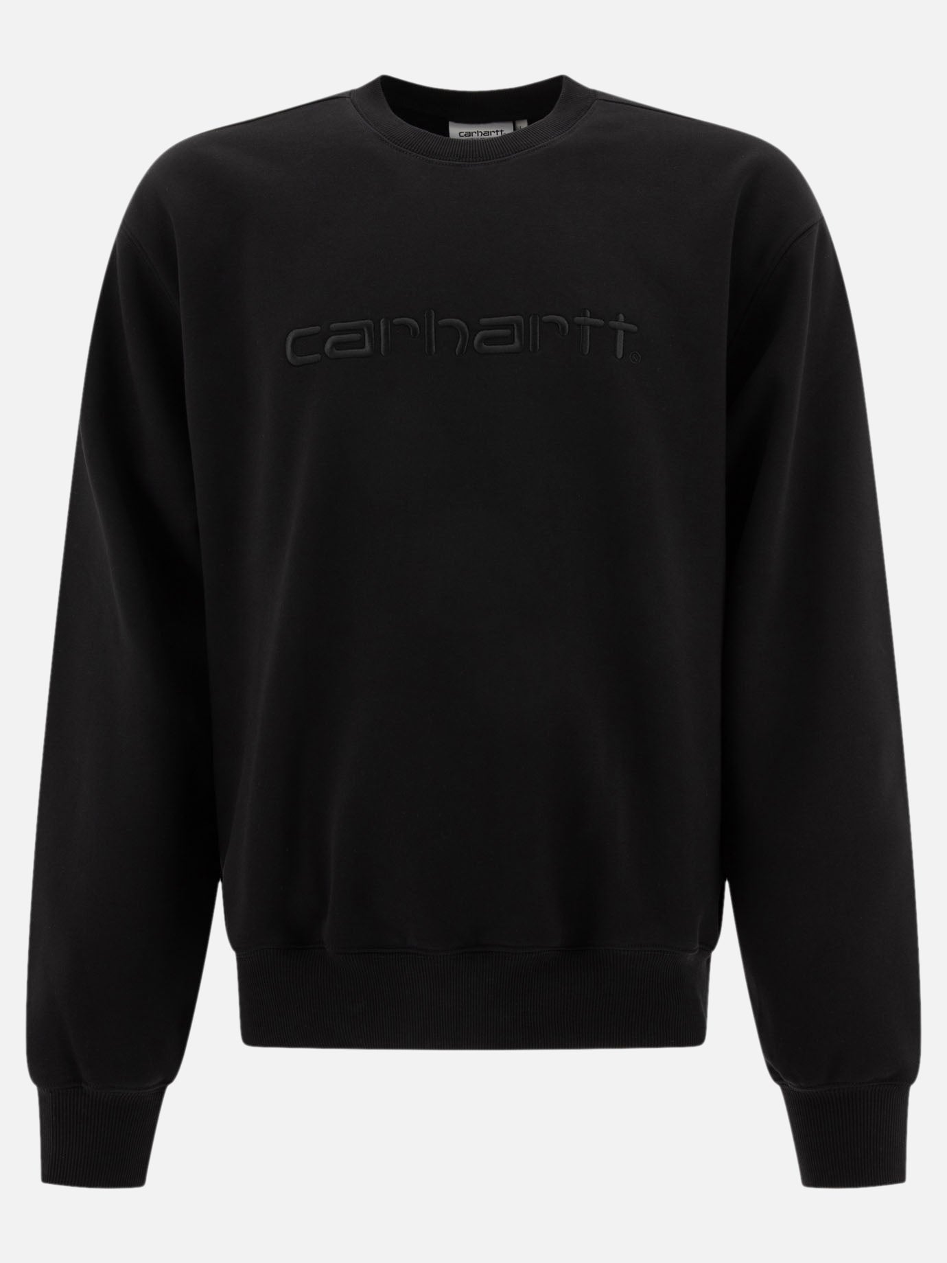 Carhartt WIP Sweatshirt with embroidered logo Black