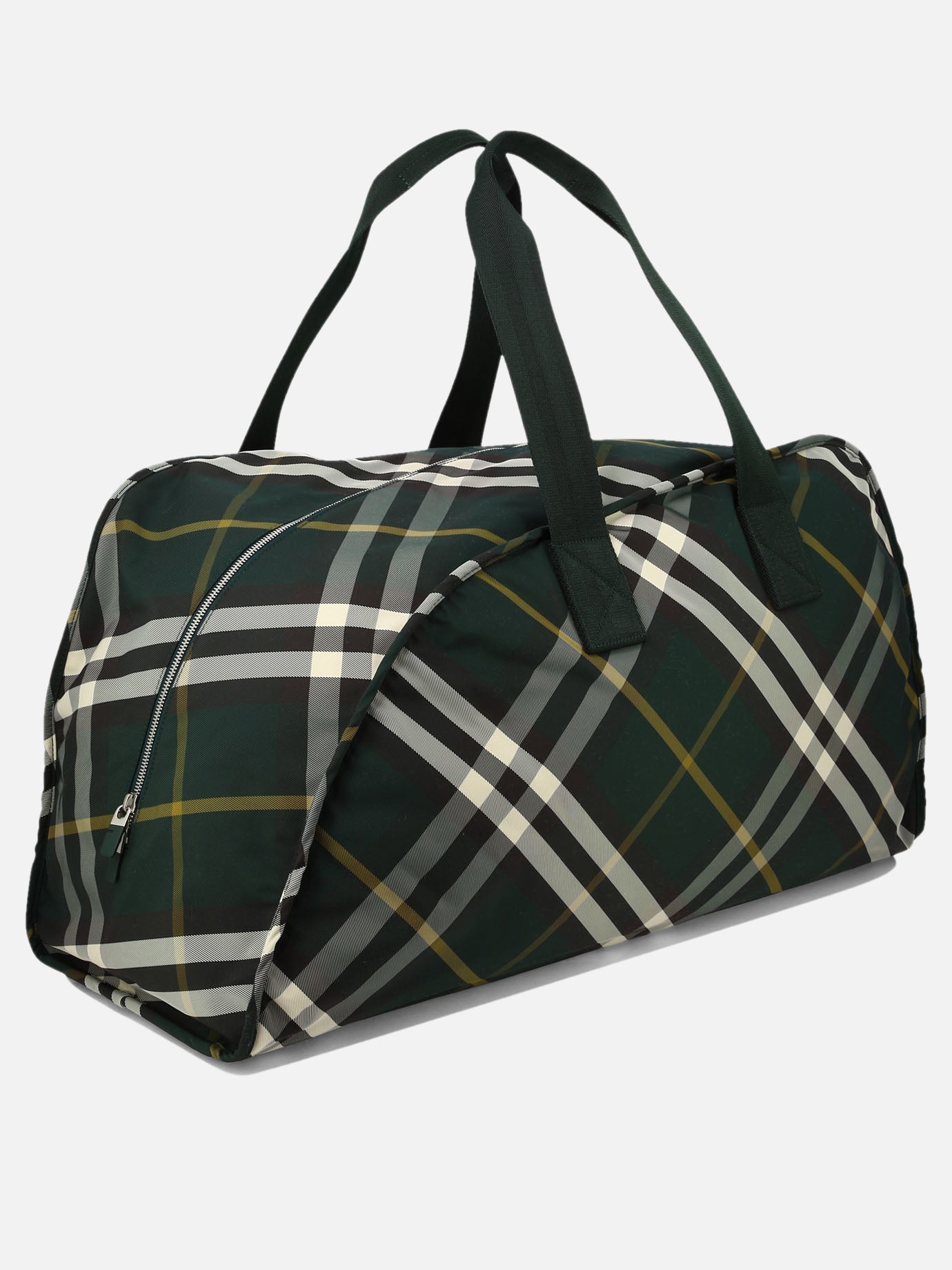 Borsoni da viaggio Check  Verde - Burberry Uomo | PDP | VIETTI Online Store | Zoom-Modal_2
