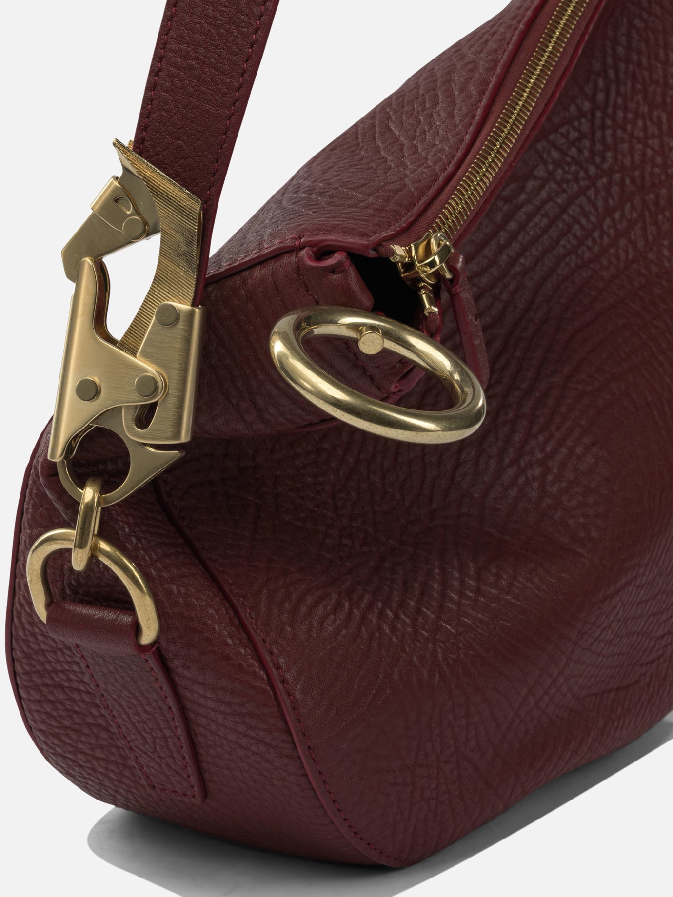 Borse medie 100 % calf leather  Rosso - Burberry Donna | PDP | VIETTI Online Store | Zoom-Modal_4
