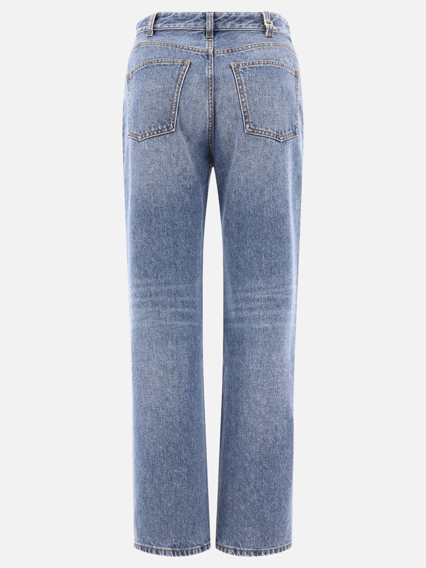 Jeans a gamba dritta Solid colour  Azzurro - Chloé Donna | PDP | VIETTI Online Store | Zoom-Modal_2
