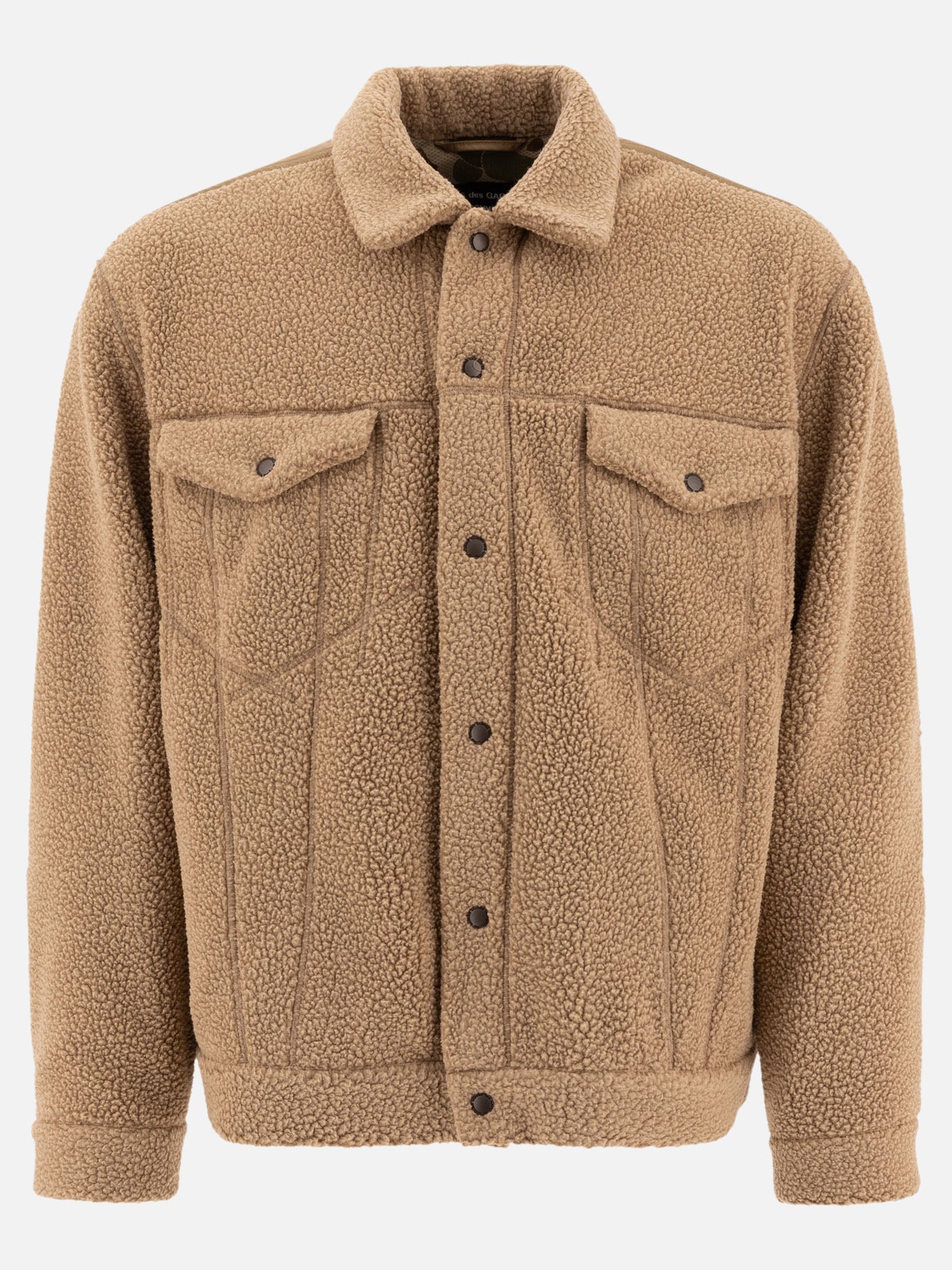 Comme Des Garçons Homme Fleece overshirt Beige