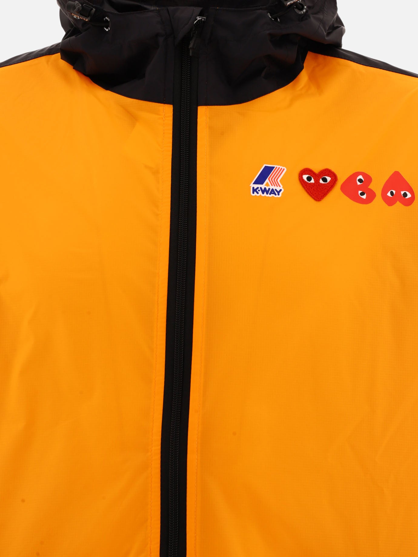 Giacche a vento Logo  Arancione - Comme Des Garçons Play Uomo | PDP | VIETTI Online Store | thumbnail_3