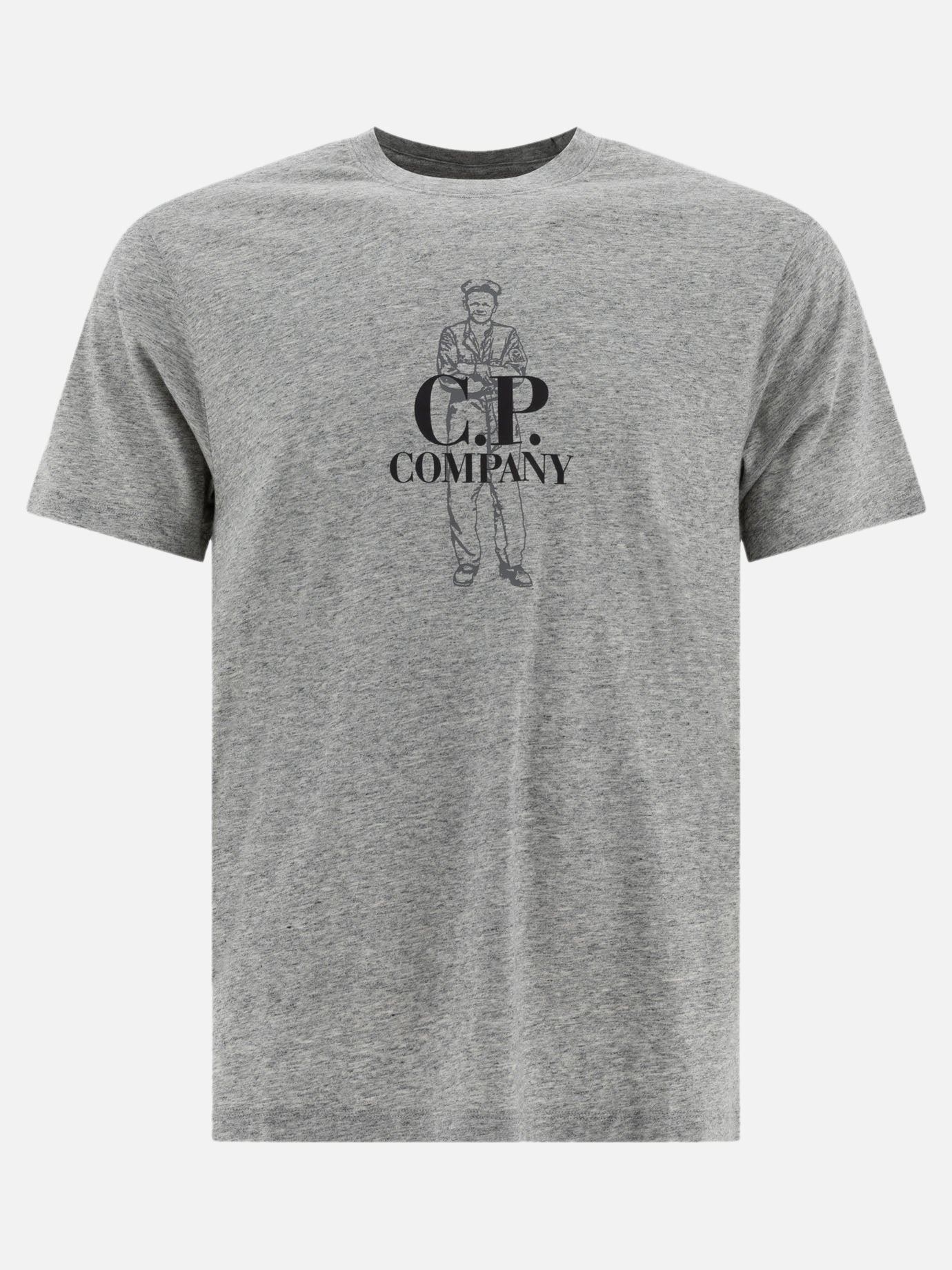 C.P. Company "30/1 Jersey British Sailor" t-shirt Grey