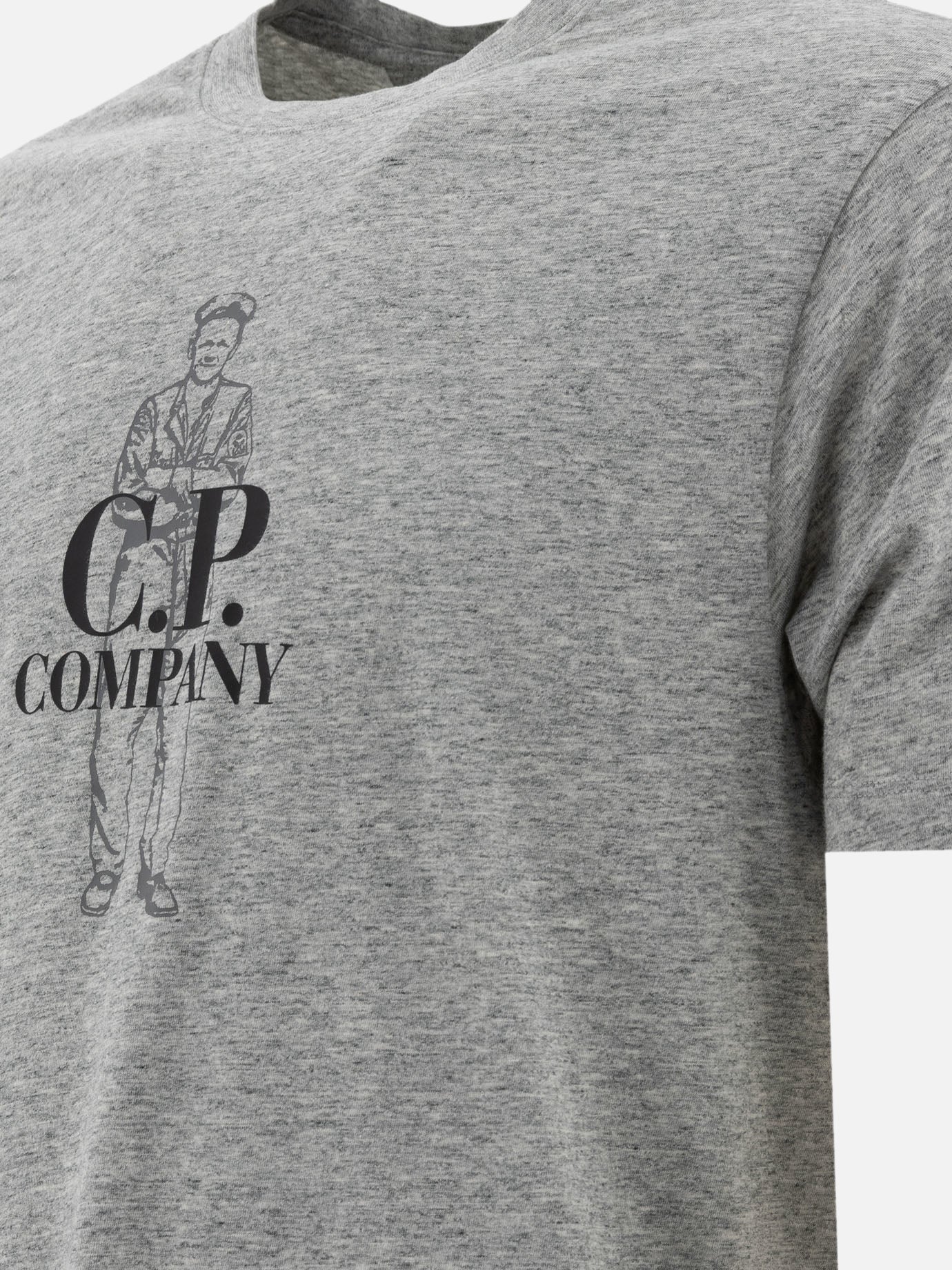 C.P. Company "30/1 Jersey British Sailor" t-shirt Grey