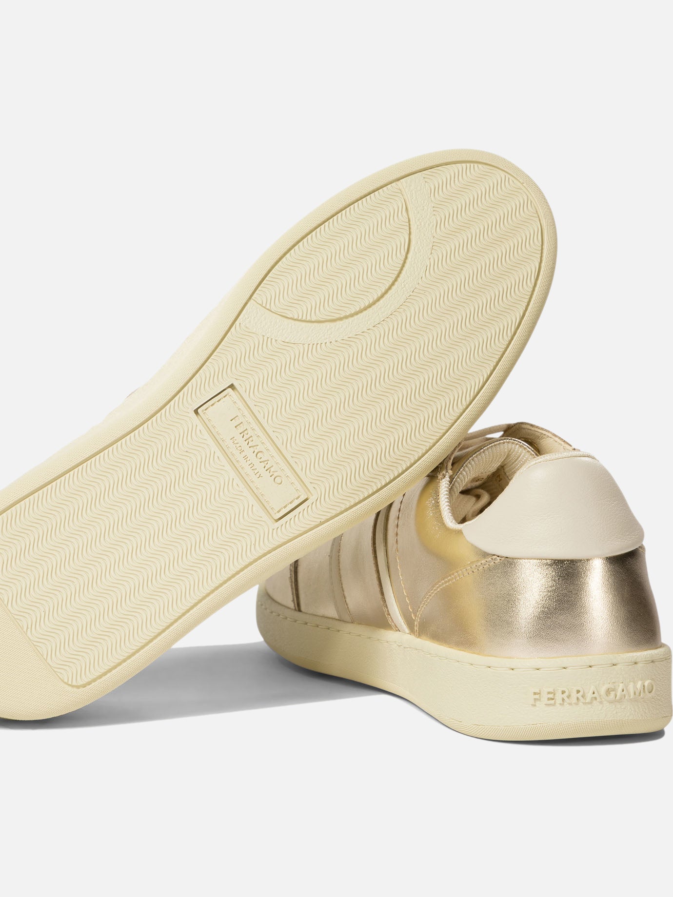 Ferragamo "Achille" sneakers Gold