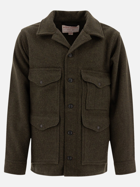 Filson "Mackinaw" wool coat Green