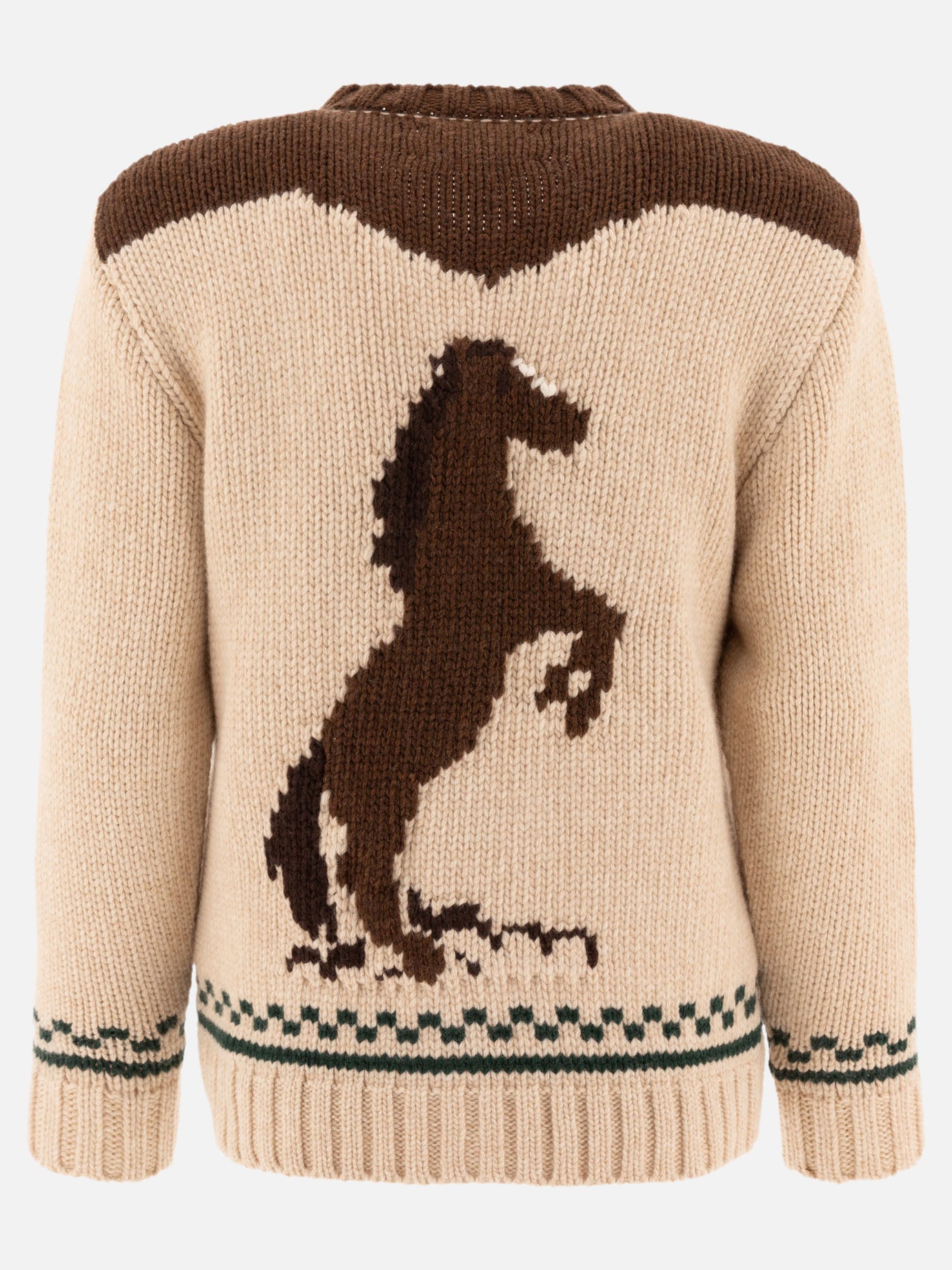 Filson "Horses" cardigan Beige