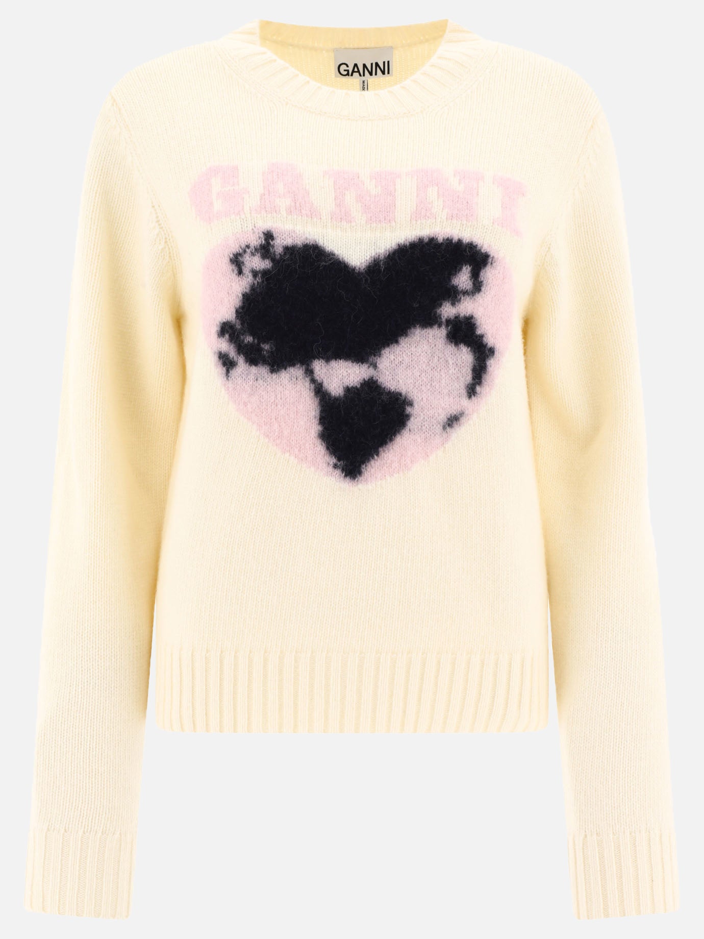 Ganni "Ganni Love" sweater White