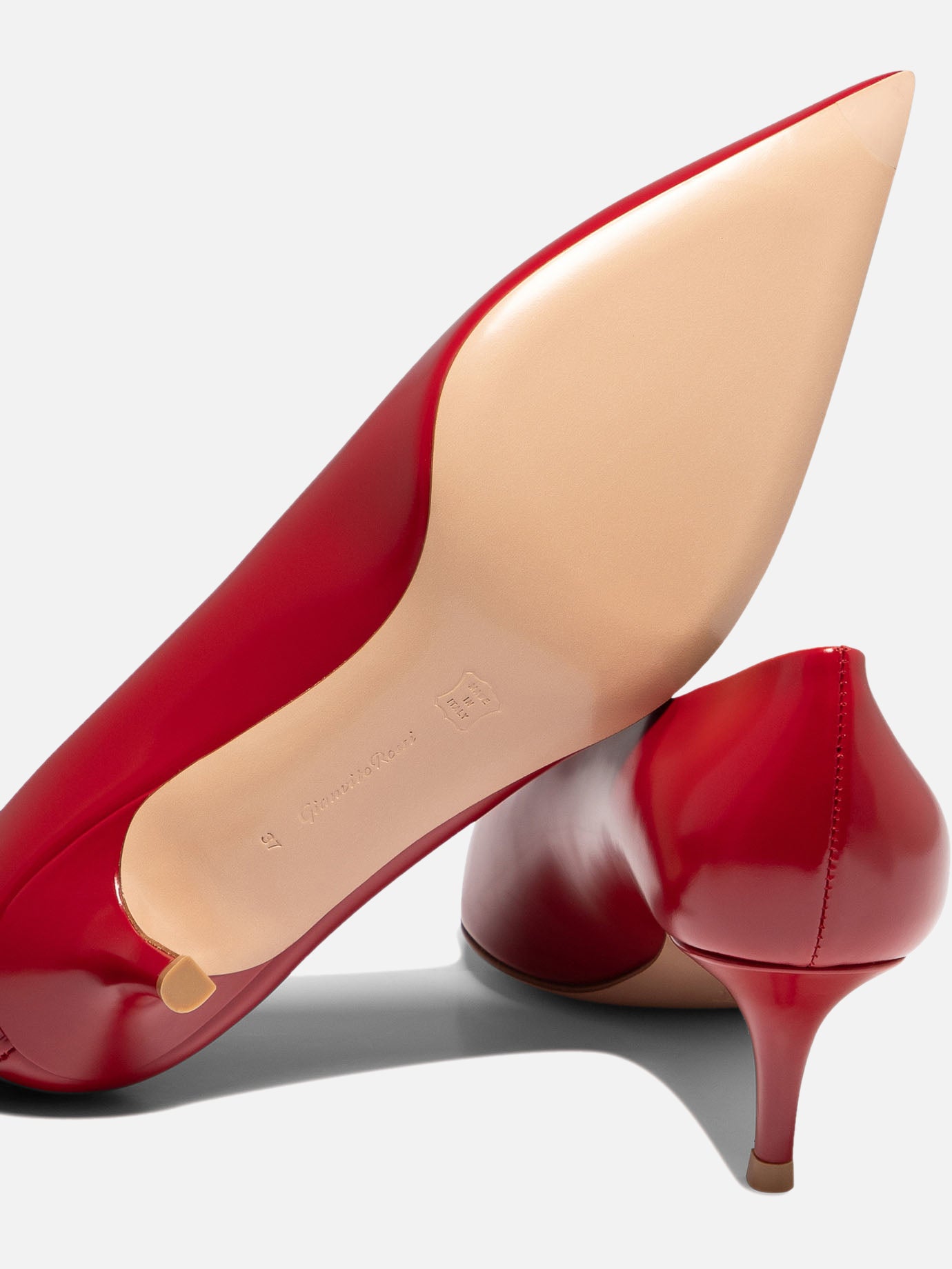 Gianvito Rossi "Robbie 55" pumps Red