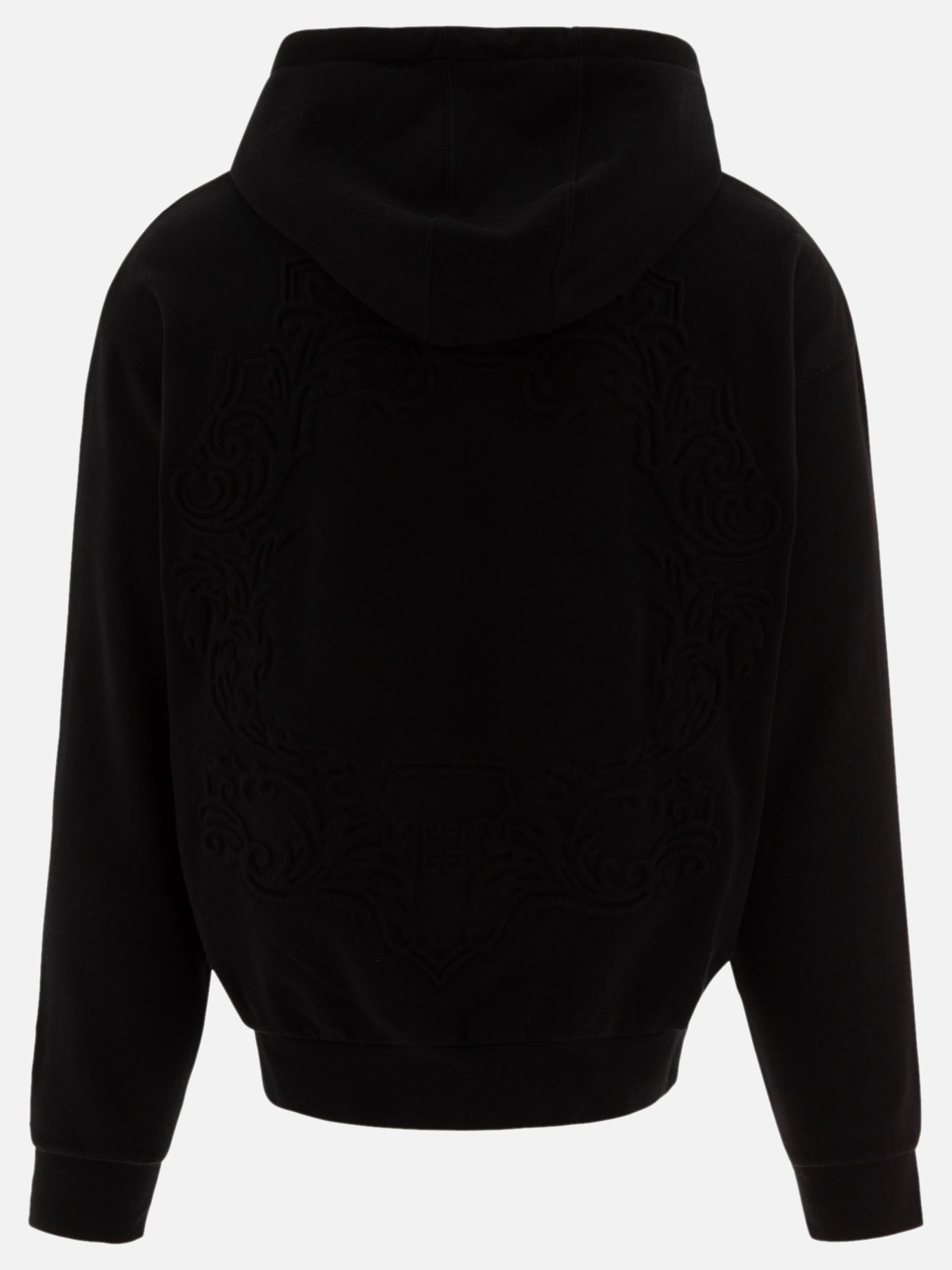 Givenchy Hoodie with baroque embossing Black