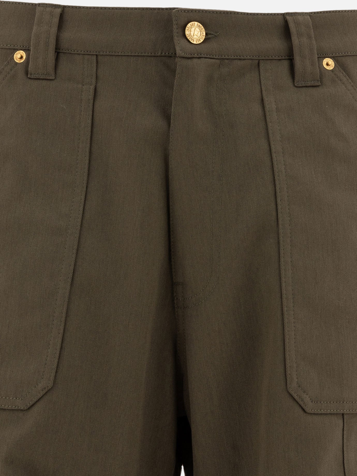 Golden Goose "Leniin" cargo trousers Green