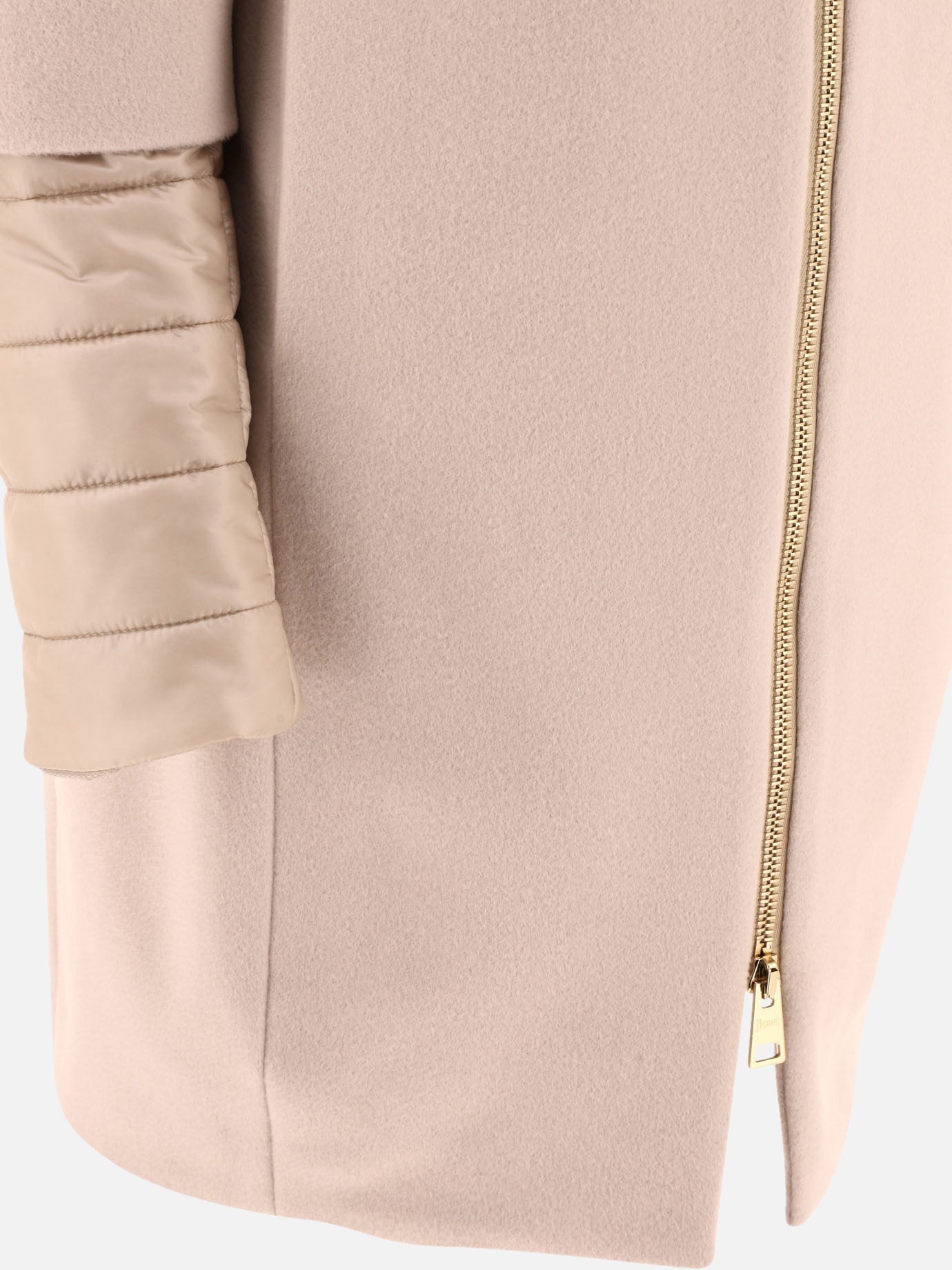 Herno Coat with down inserts Beige