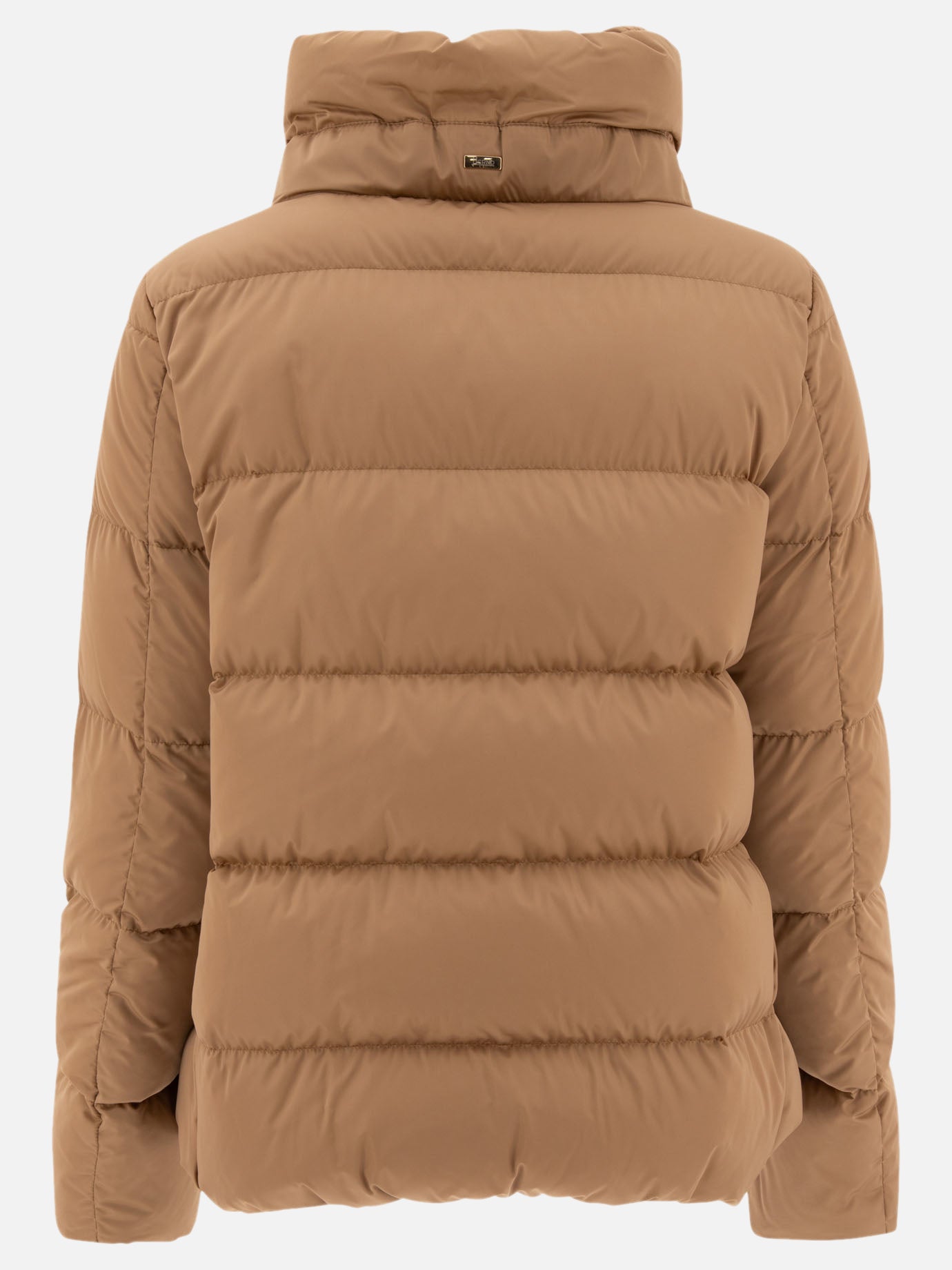 Herno Satin down jacket Brown