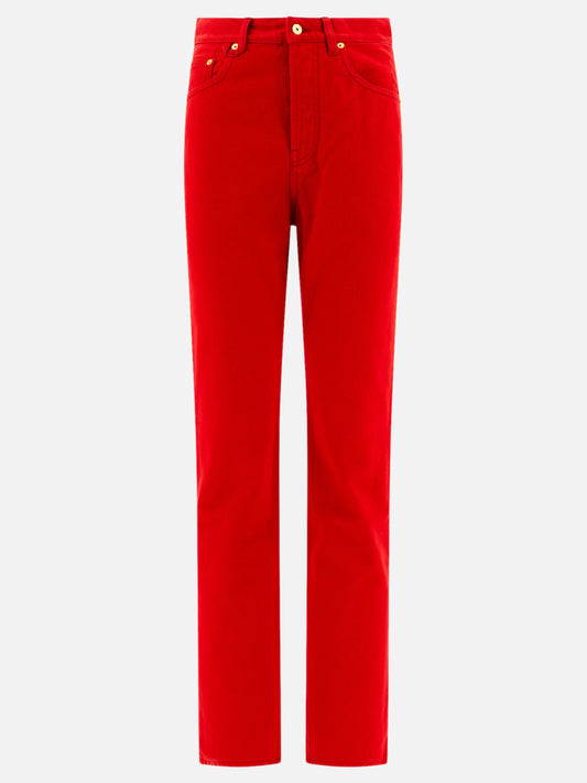 Jacquemus "Le de-Nîmes droit" jeans Red