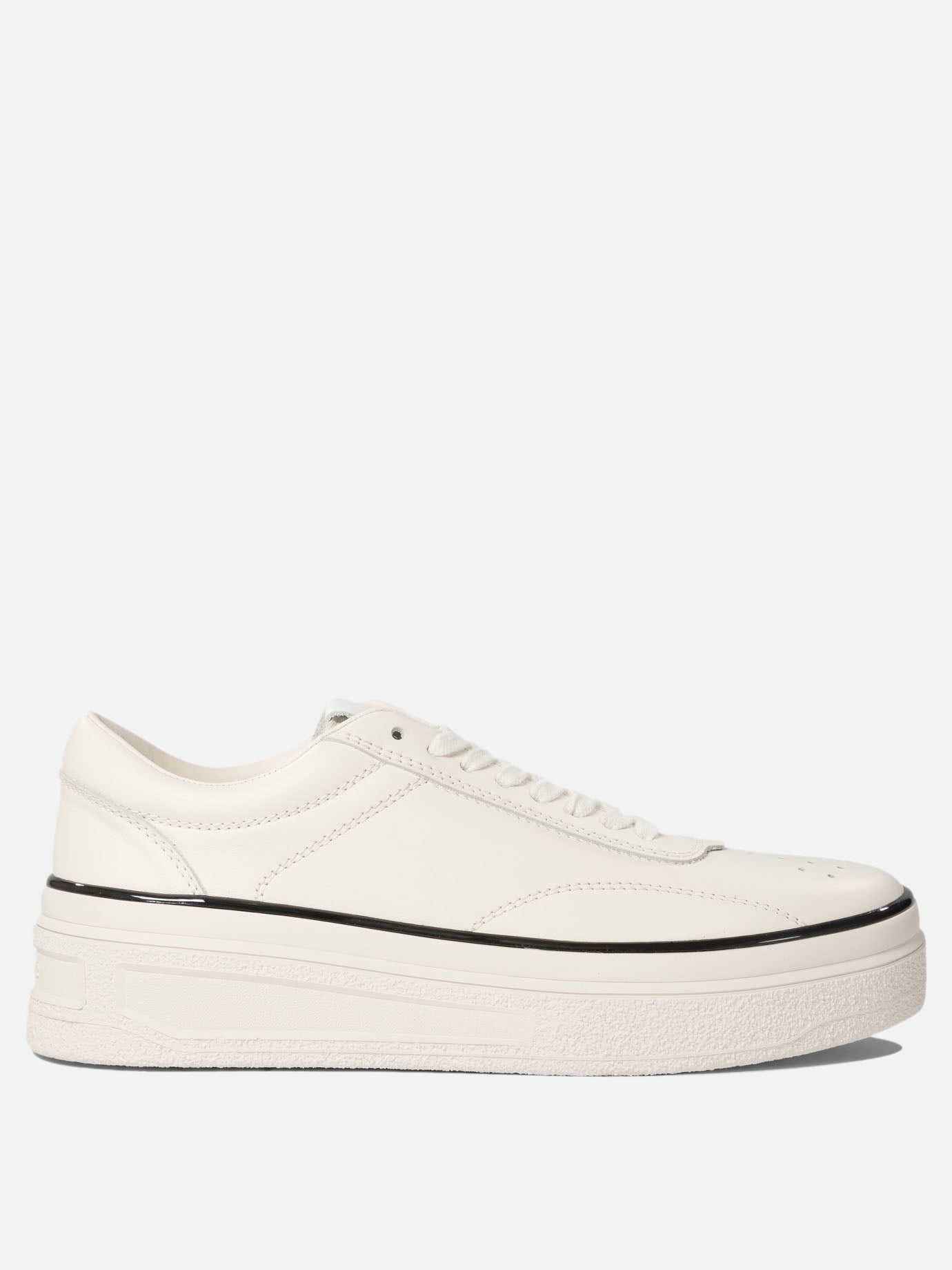 Jil Sander Sneakers with contrasting profiles White