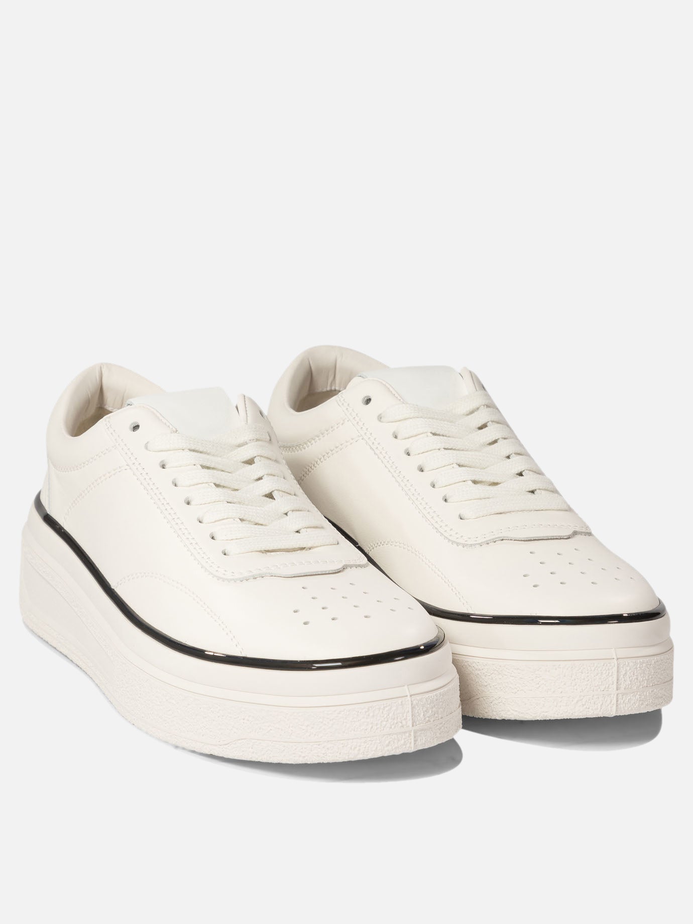 Jil Sander Sneakers with contrasting profiles White