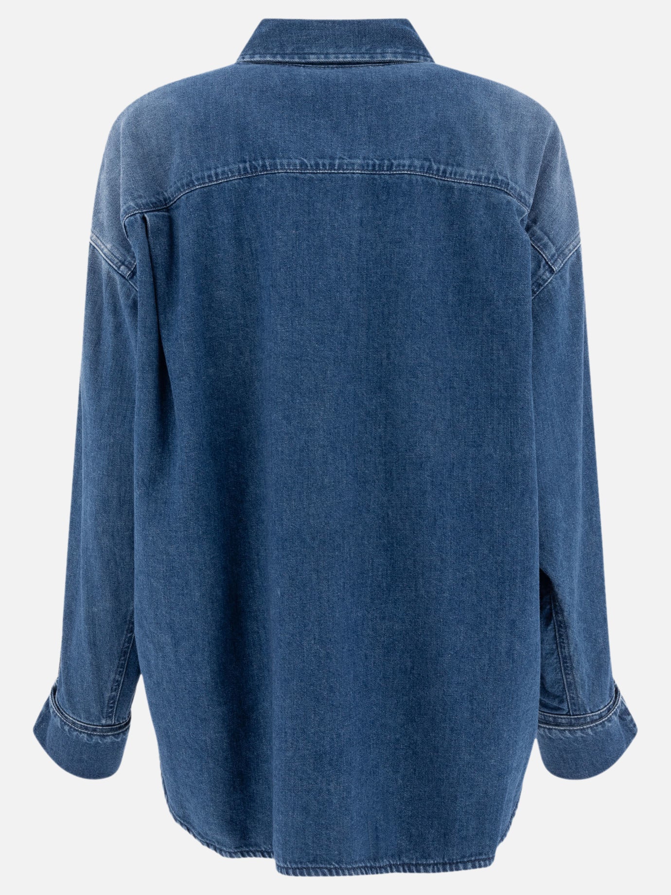 Loewe Draped shirt in denim Blue