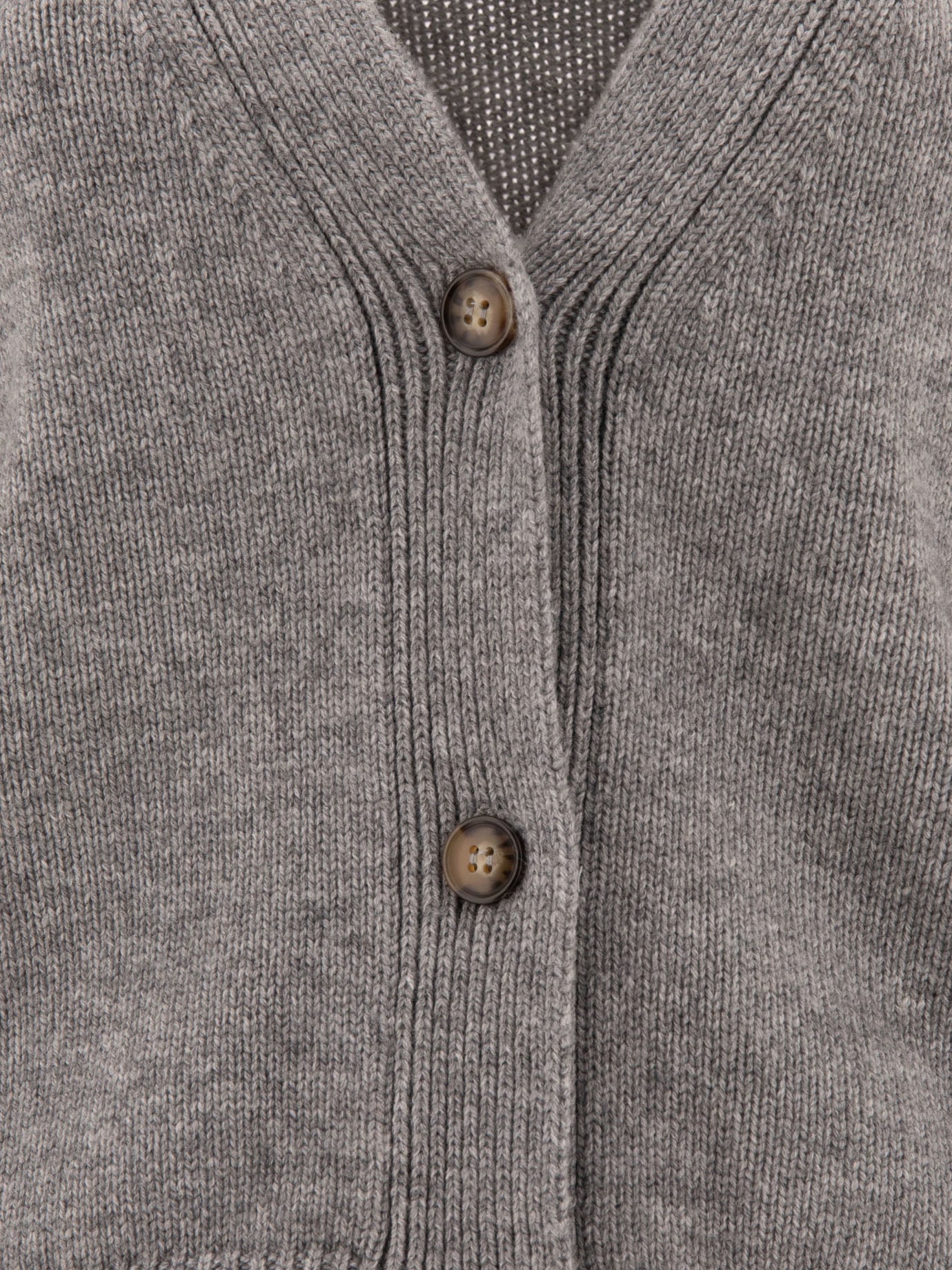 Loulou Studio "Zanzibar" cardigan Grey