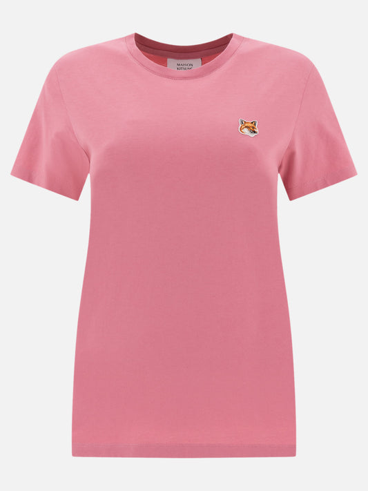 Maison Kitsuné "Fox Head" t-shirt Pink