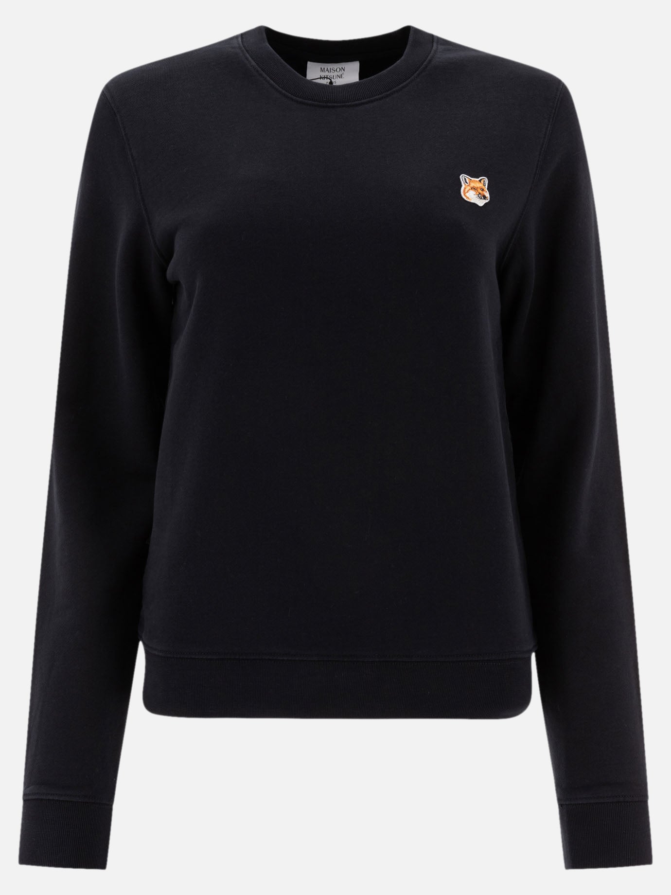 Maison Kitsuné "Fox Head" sweatshirt Black