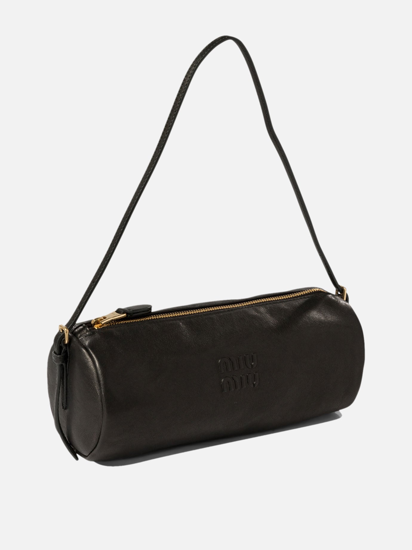 Miu Miu Nappa shoulder bag Black