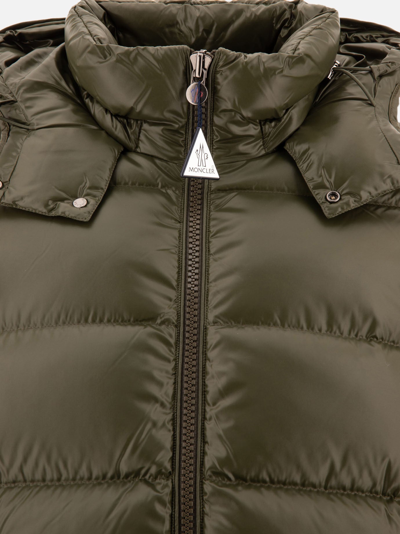 Moncler "Maya" down jacket Green