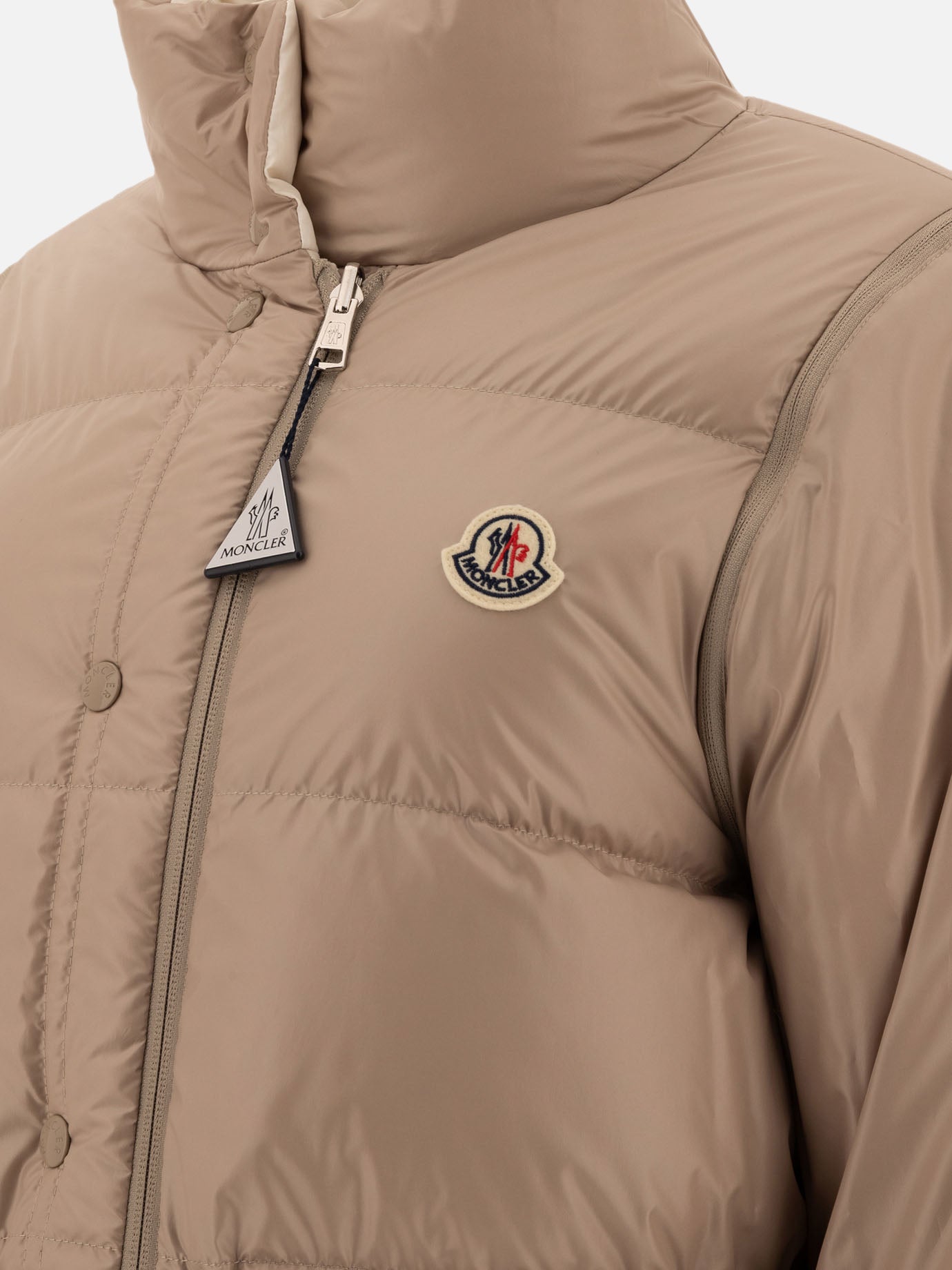 Moncler "Verone" RE/ICONS reversible down jacket Beige