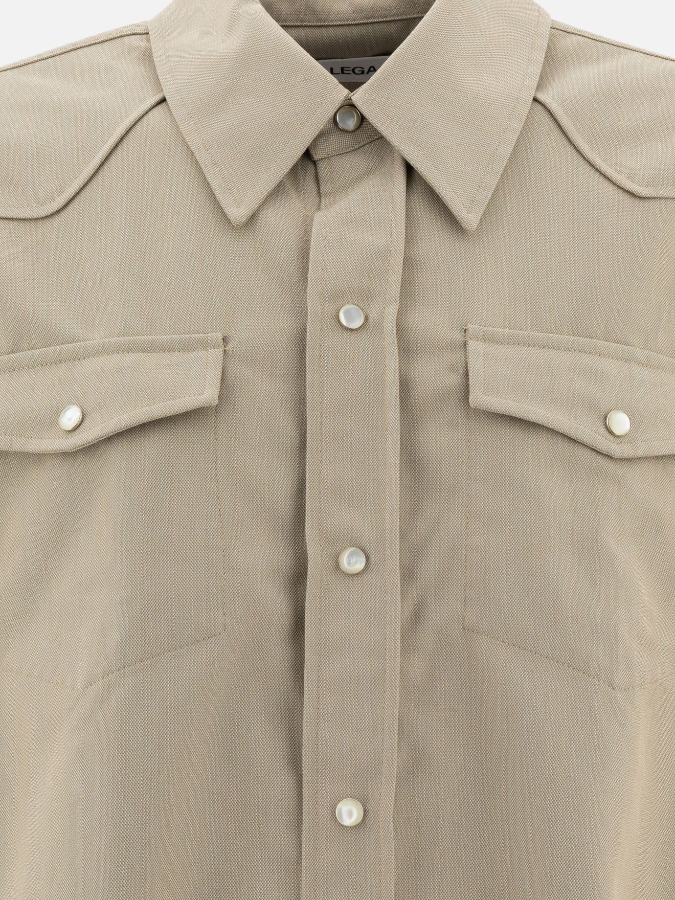 Camicie casual Solid colour  Verde - Our Legacy Uomo | PDP | VIETTI Online Store | thumbnail_3