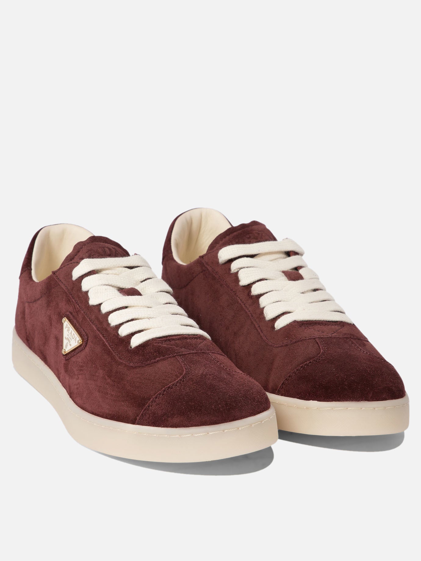 Prada "Lane" sneakers Bordeaux