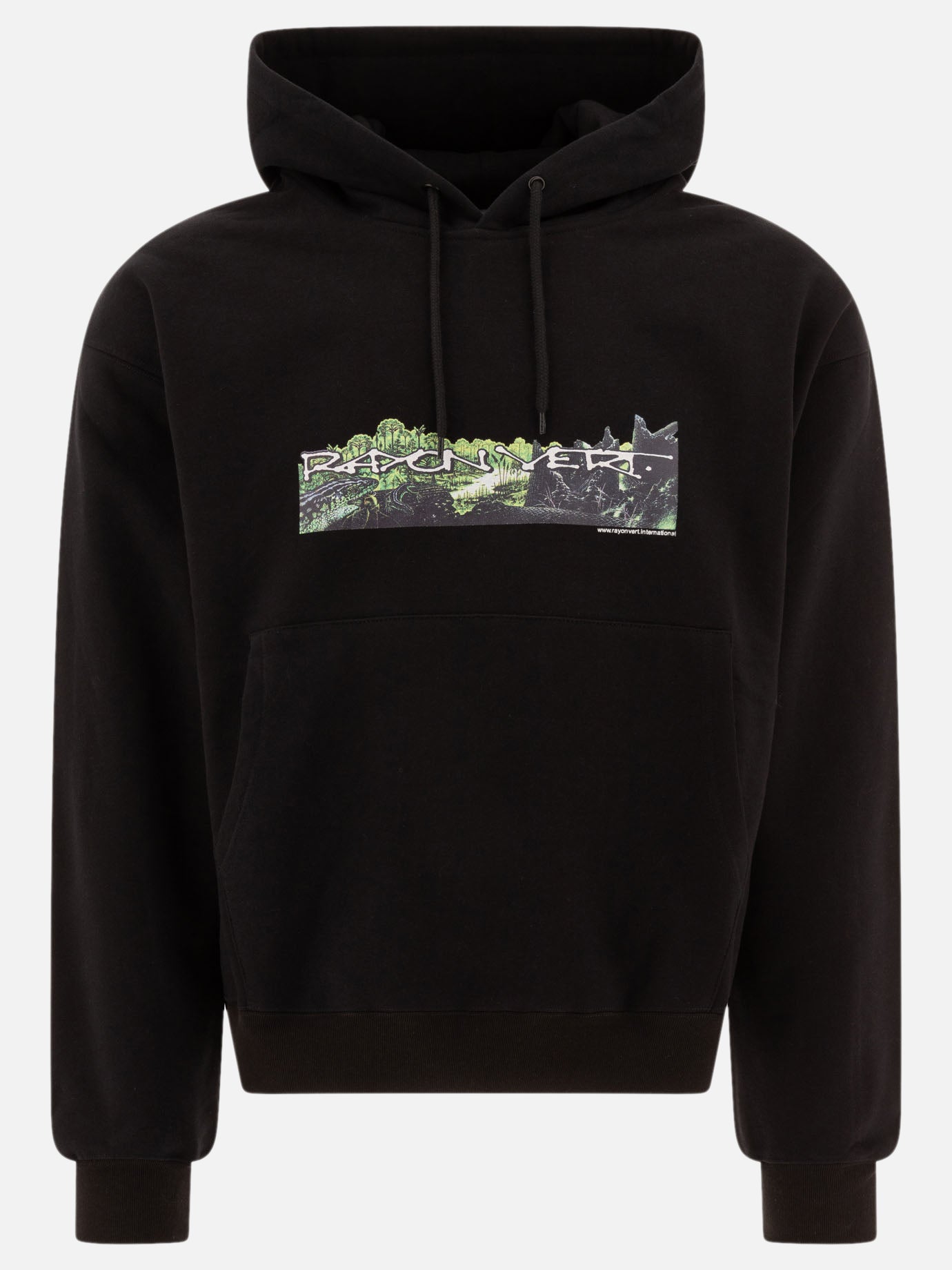 Rayon Vert "Mesozoic" hoodie Black