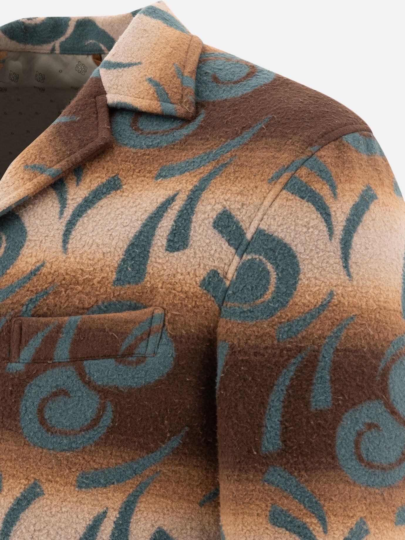 Blazer Graphics  Marrone - KAPITAL Uomo | PDP | VIETTI Online Store | thumbnail_4