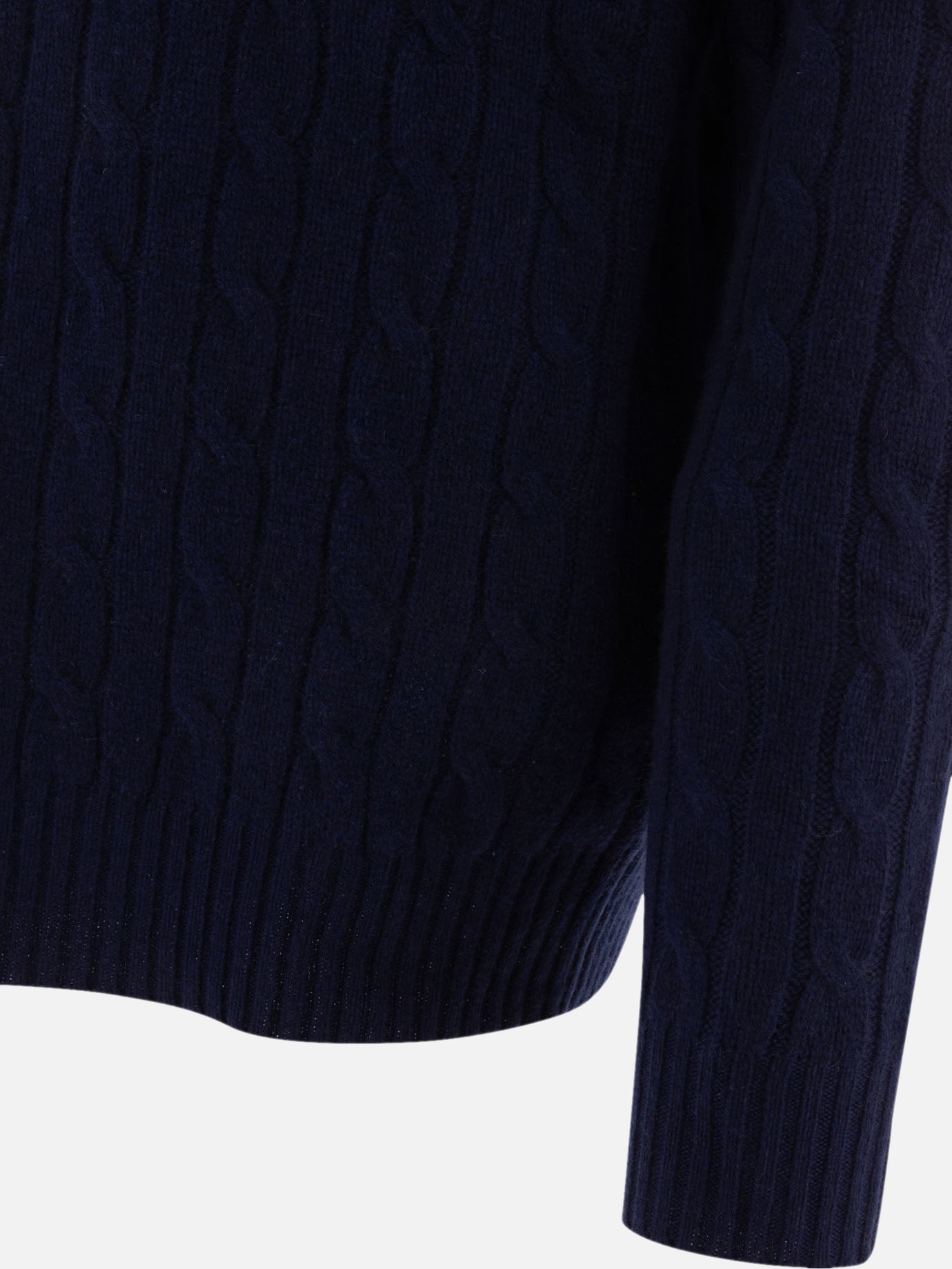 Maglioni girocollo Textured knit  Blu - Polo Ralph Lauren Uomo | PDP | VIETTI Online Store | thumbnail_2
